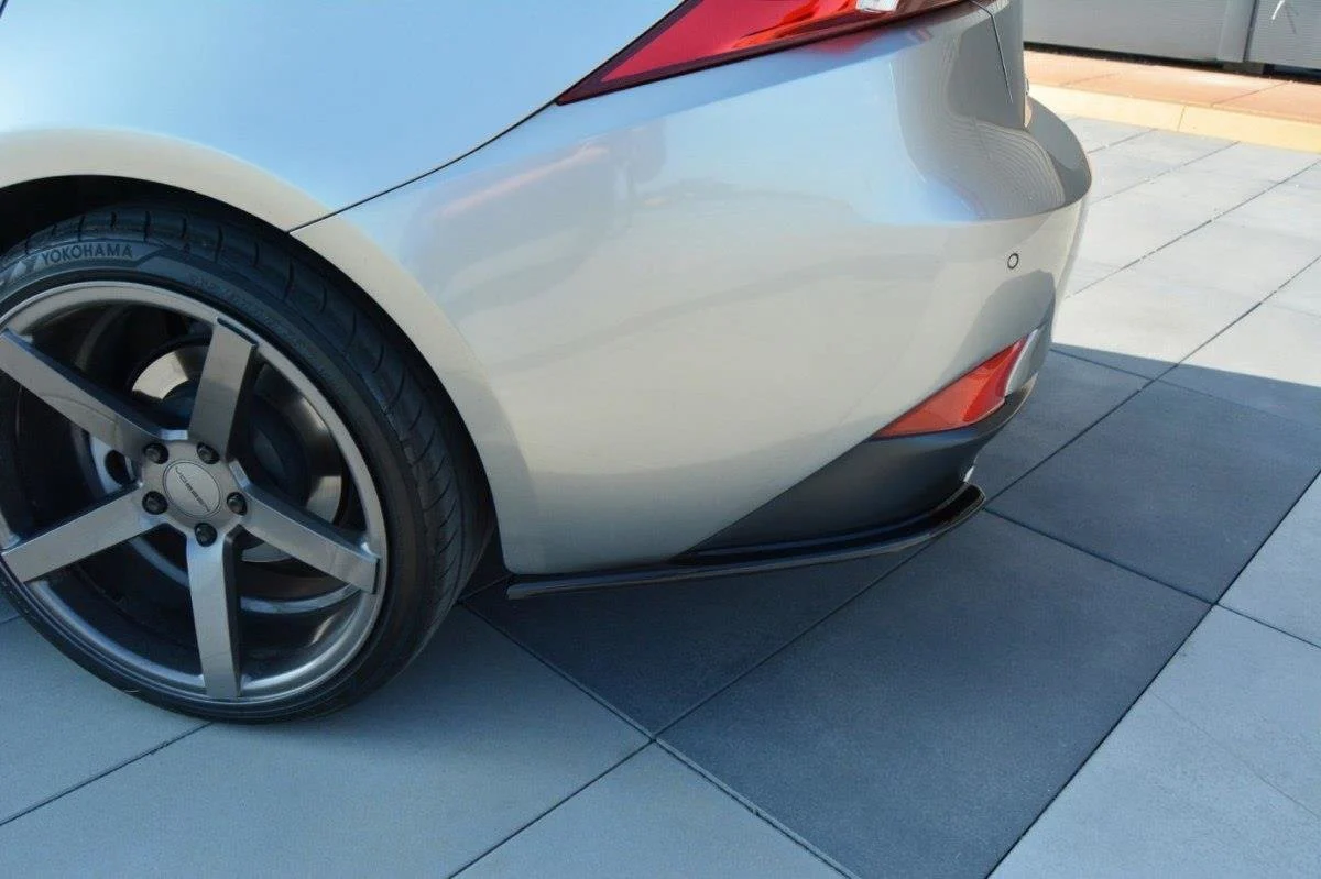 REAR SIDE SPLITTERS Lexus IS Mk3 T - Image 4