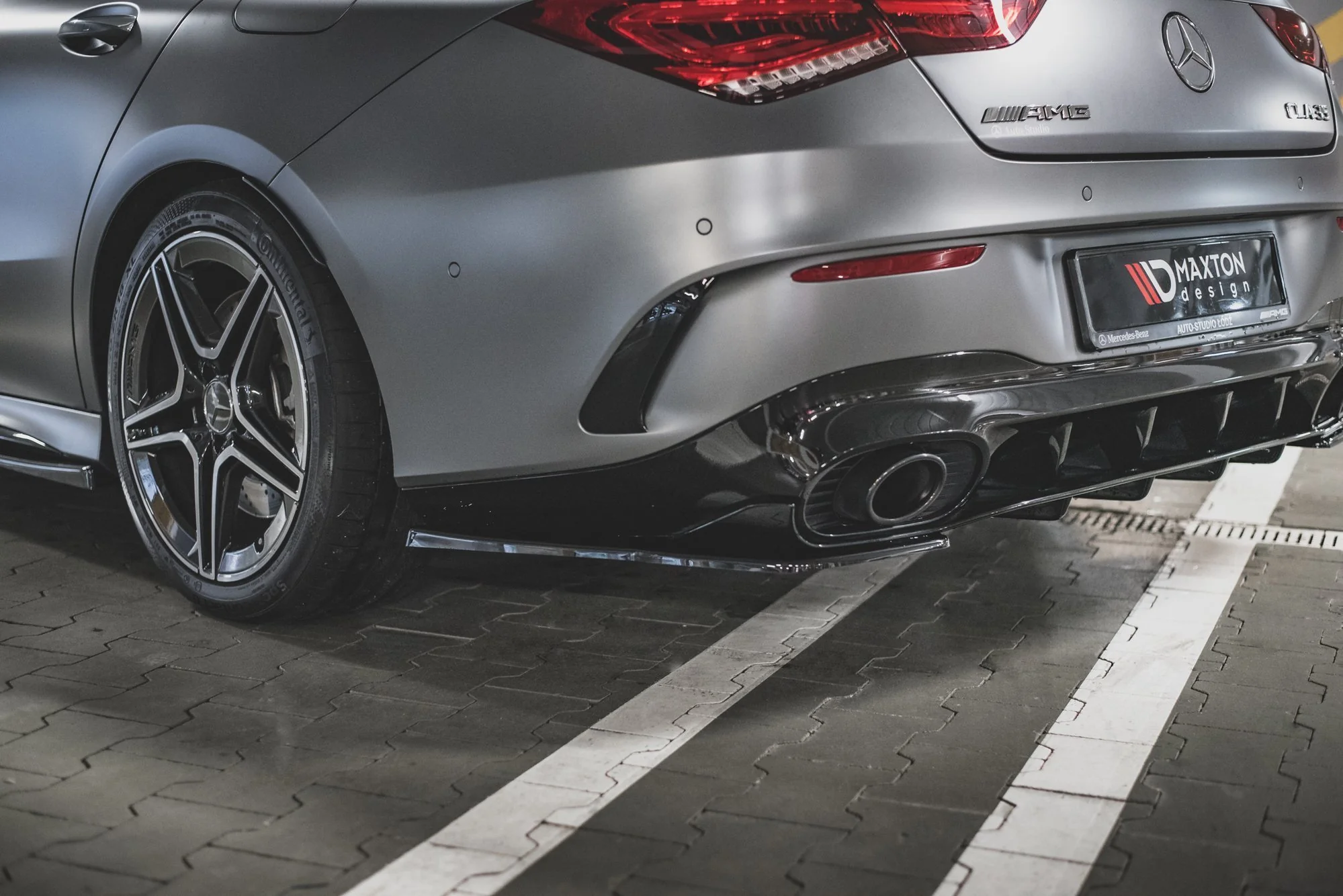 REAR SIDE SPLITTERS MERCEDES-AMG CLA 35 / 45 C118 - Image 3