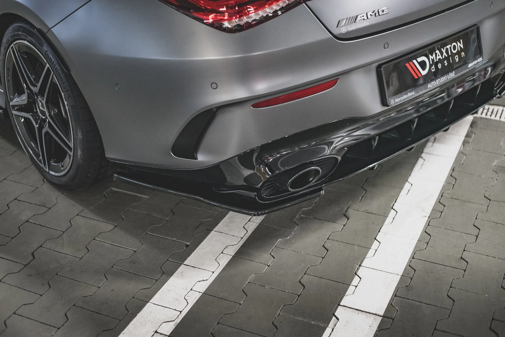 REAR SIDE SPLITTERS MERCEDES-AMG CLA 35 / 45 C118 - Image 4