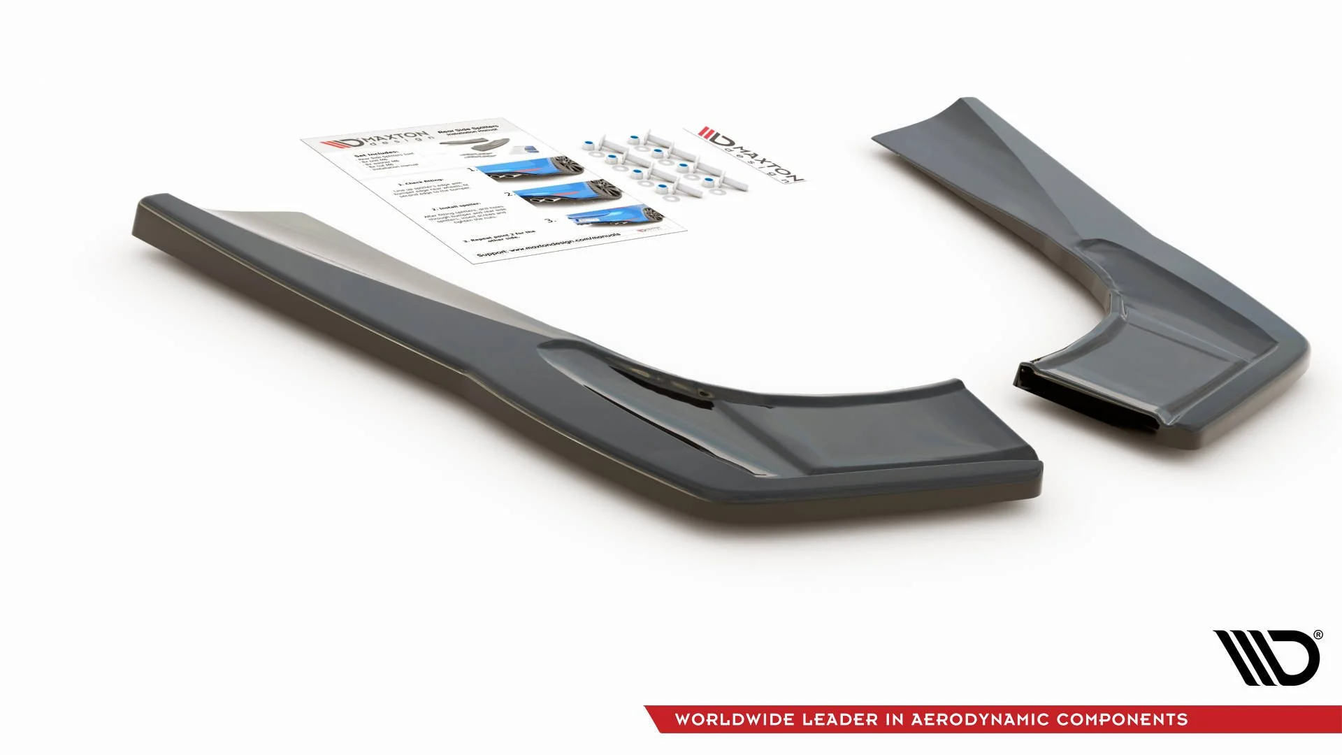 REAR SIDE SPLITTERS MERCEDES-AMG CLA 35 / 45 C118 - Image 6