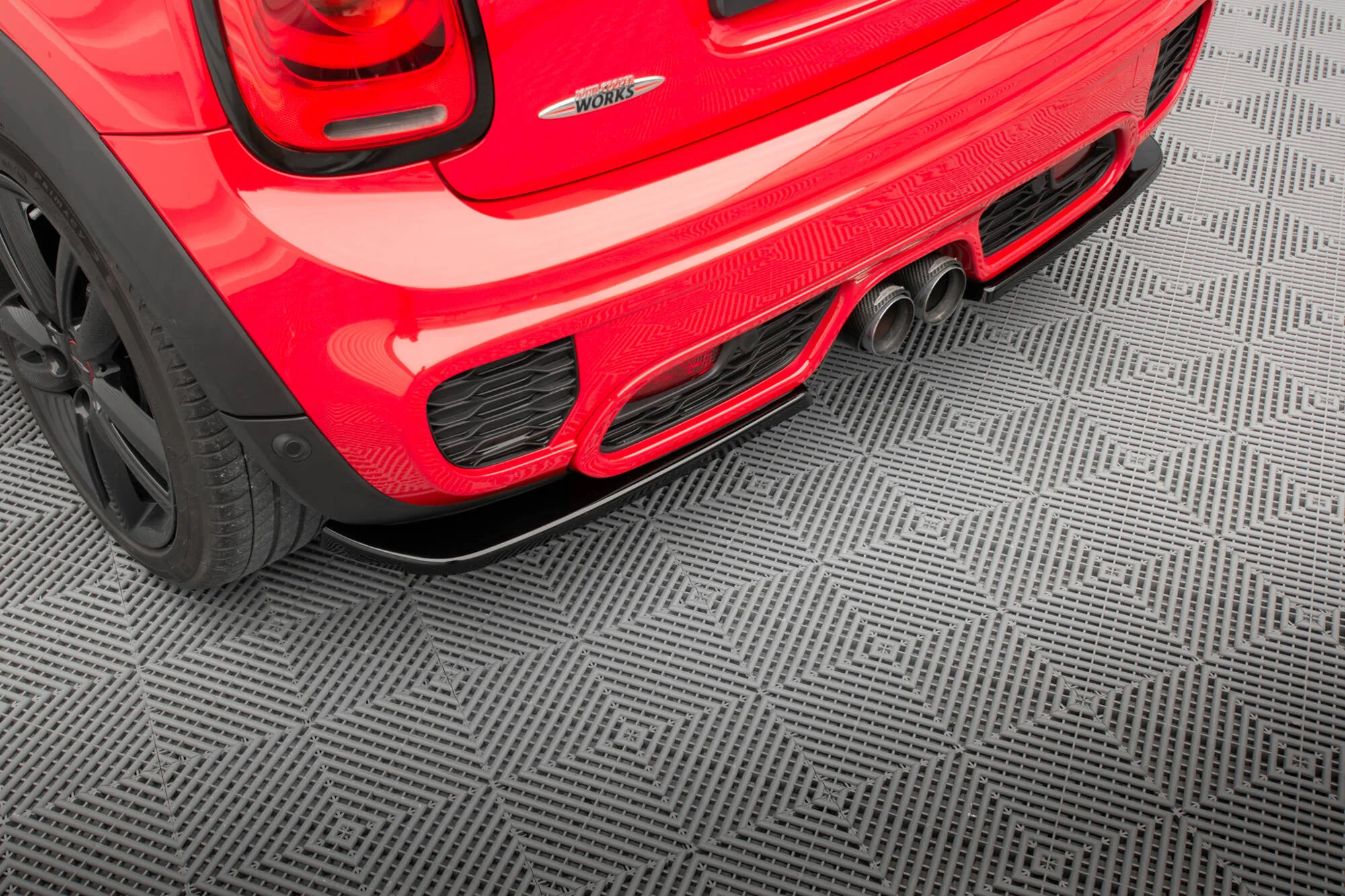 Rear Side Splitters Mini Cooper S John Copper Works F56 - Image 3