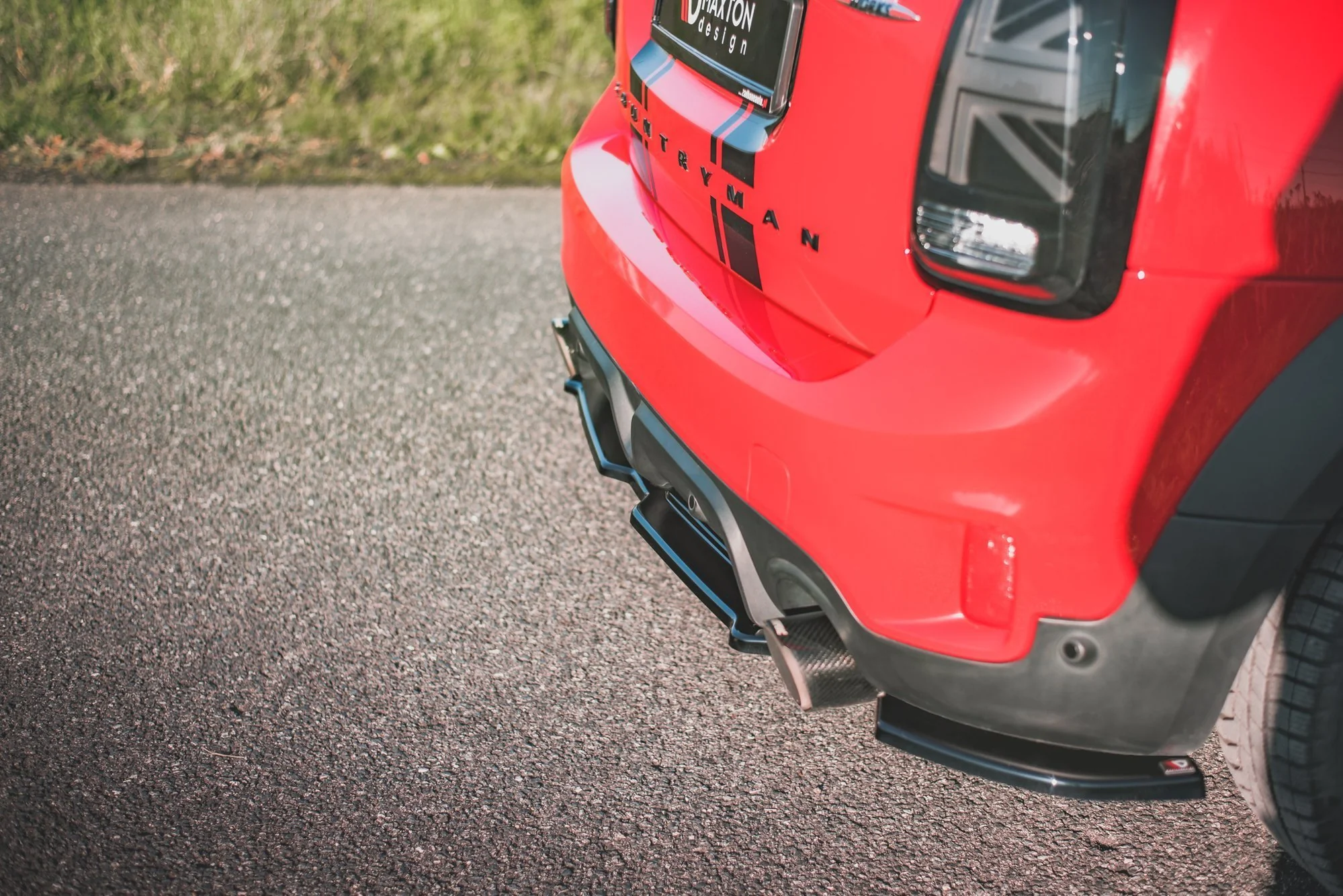 REAR SIDE SPLITTERS MINI COUNTRYMAN MK2 F60 JCW - Image 3