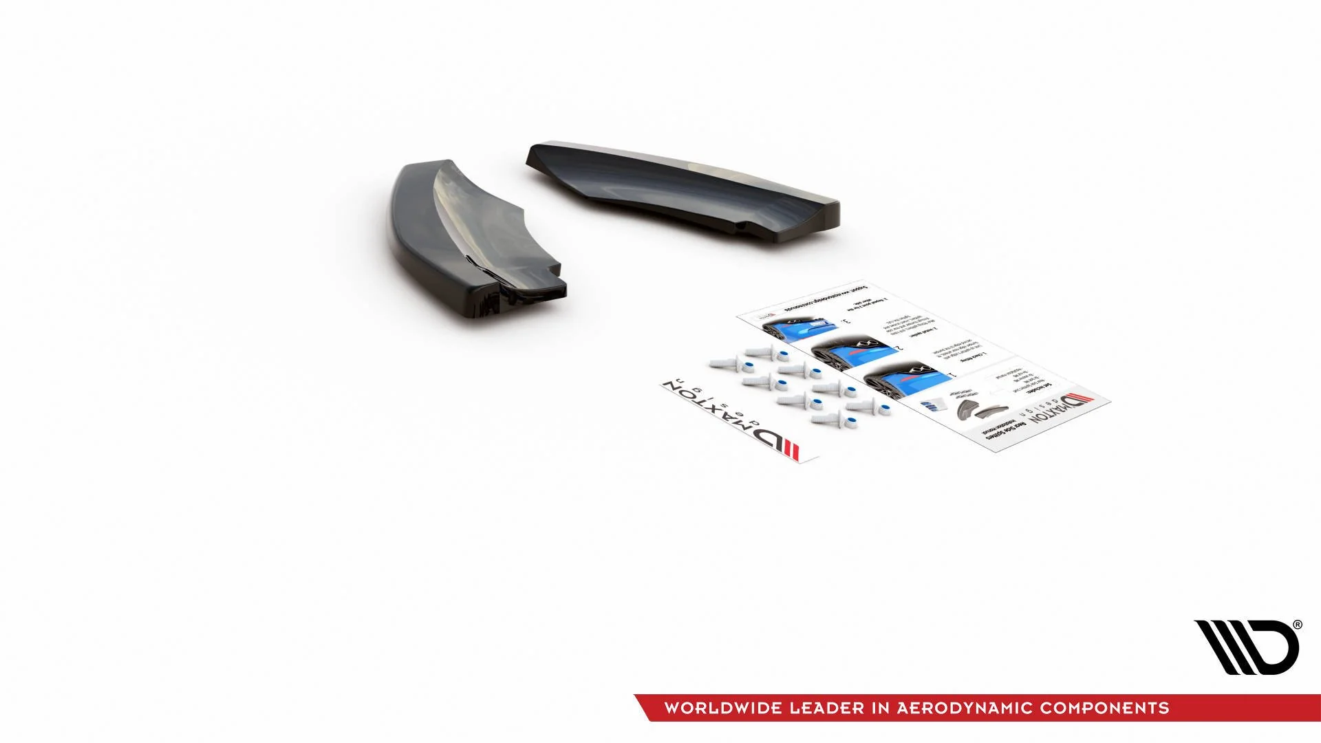REAR SIDE SPLITTERS MINI COUNTRYMAN MK2 F60 JCW - Image 7