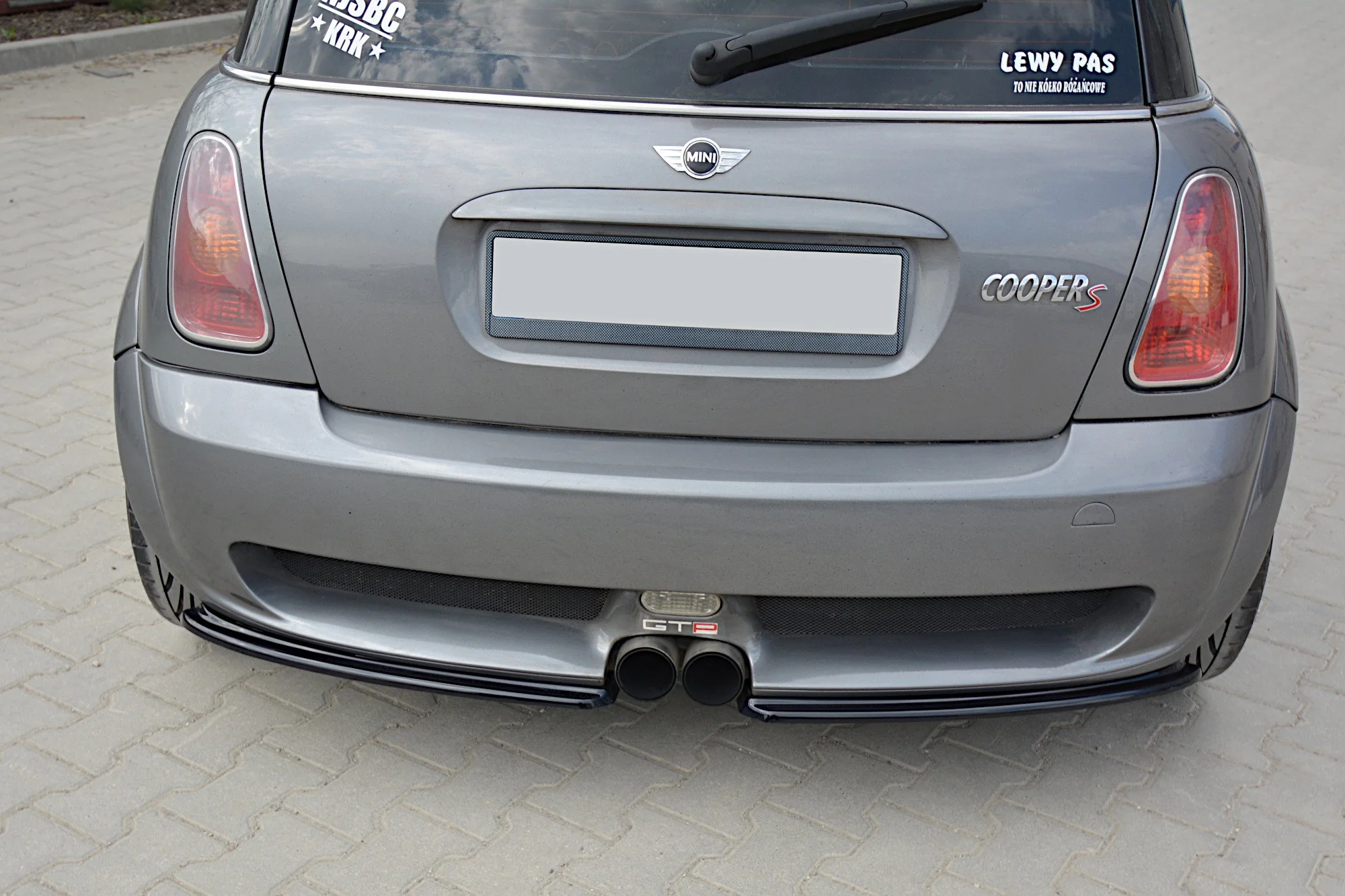 REAR SIDE SPLITTERS MINI R53 COOPER S JCW - Image 3