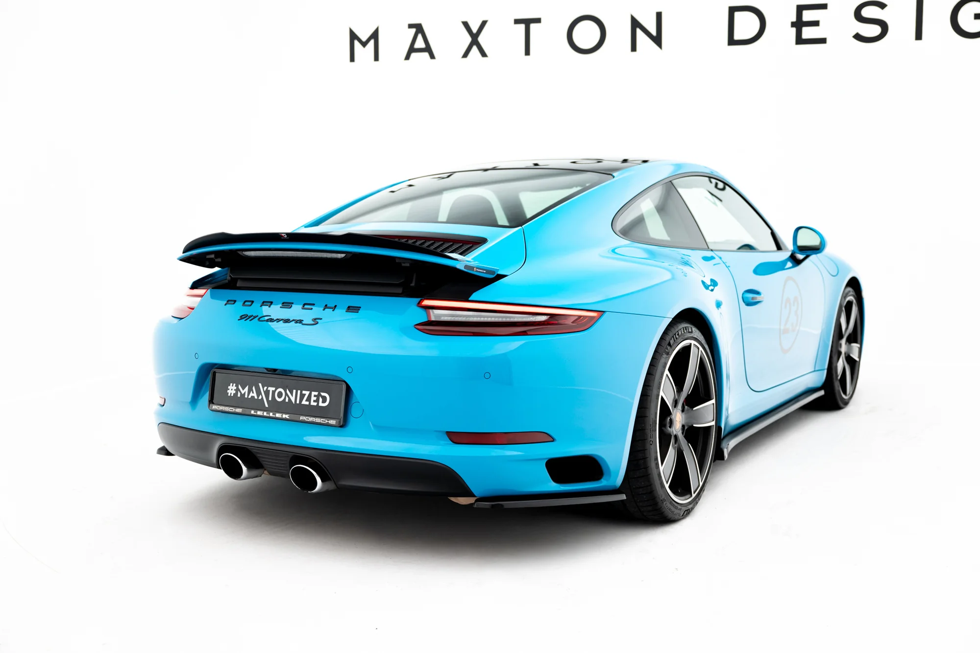 REAR SIDE SPLITTERS PORSCHE 911 CARRERA 991 - Image 3