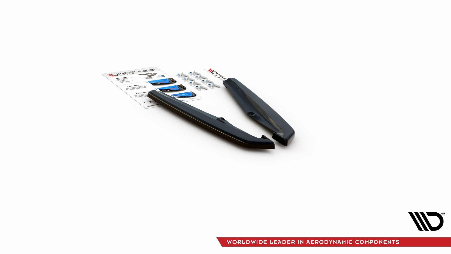 REAR SIDE SPLITTERS PORSCHE PANAMERA TURBO 970 FACELIFT - Image 6