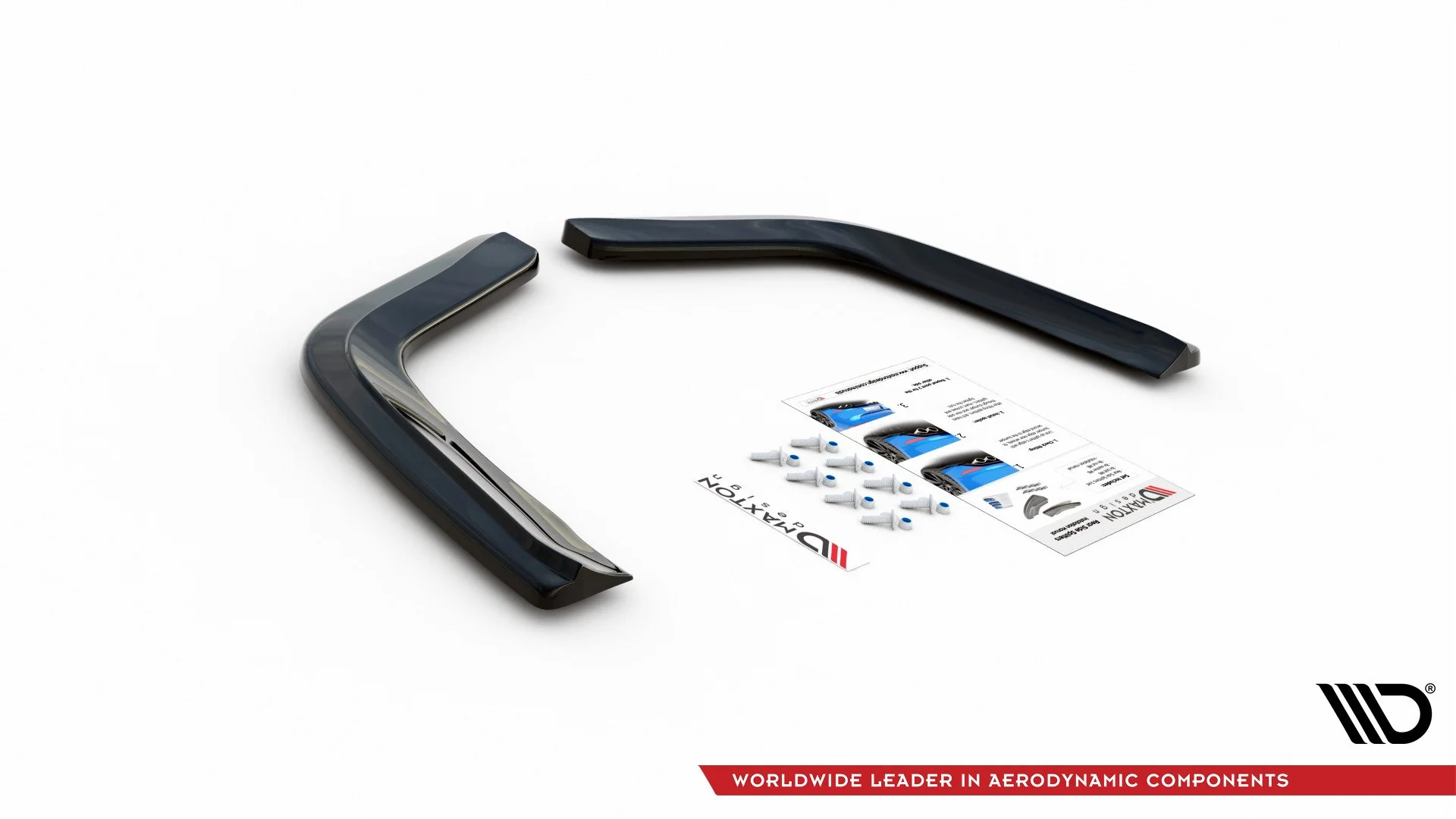 REAR SIDE SPLITTERS PORSCHE PANAMERA TURBO / GTS 971 - Image 8