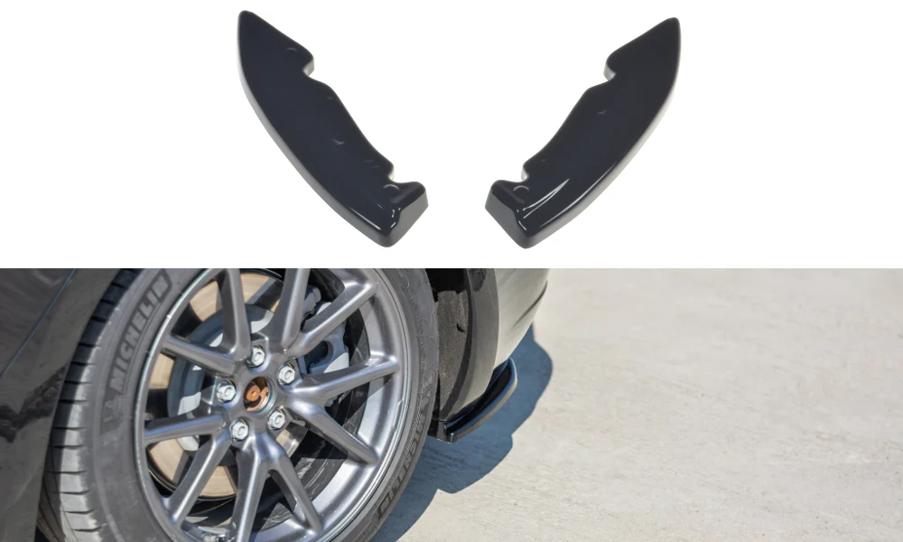 REAR SIDE SPLITTERS TESLA MODEL 3