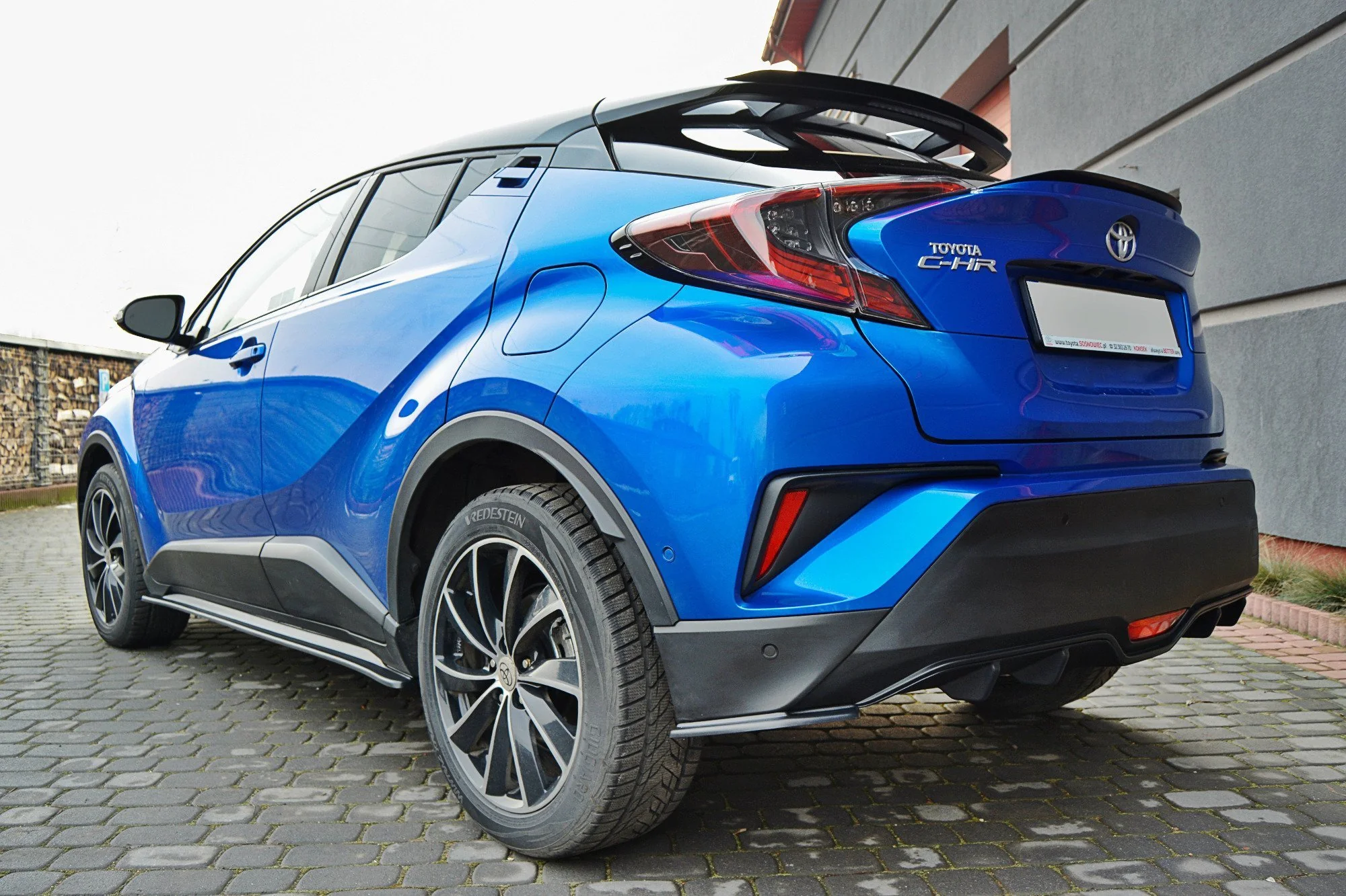 REAR SIDE SPLITTERS TOYOTA C-HR - Image 4
