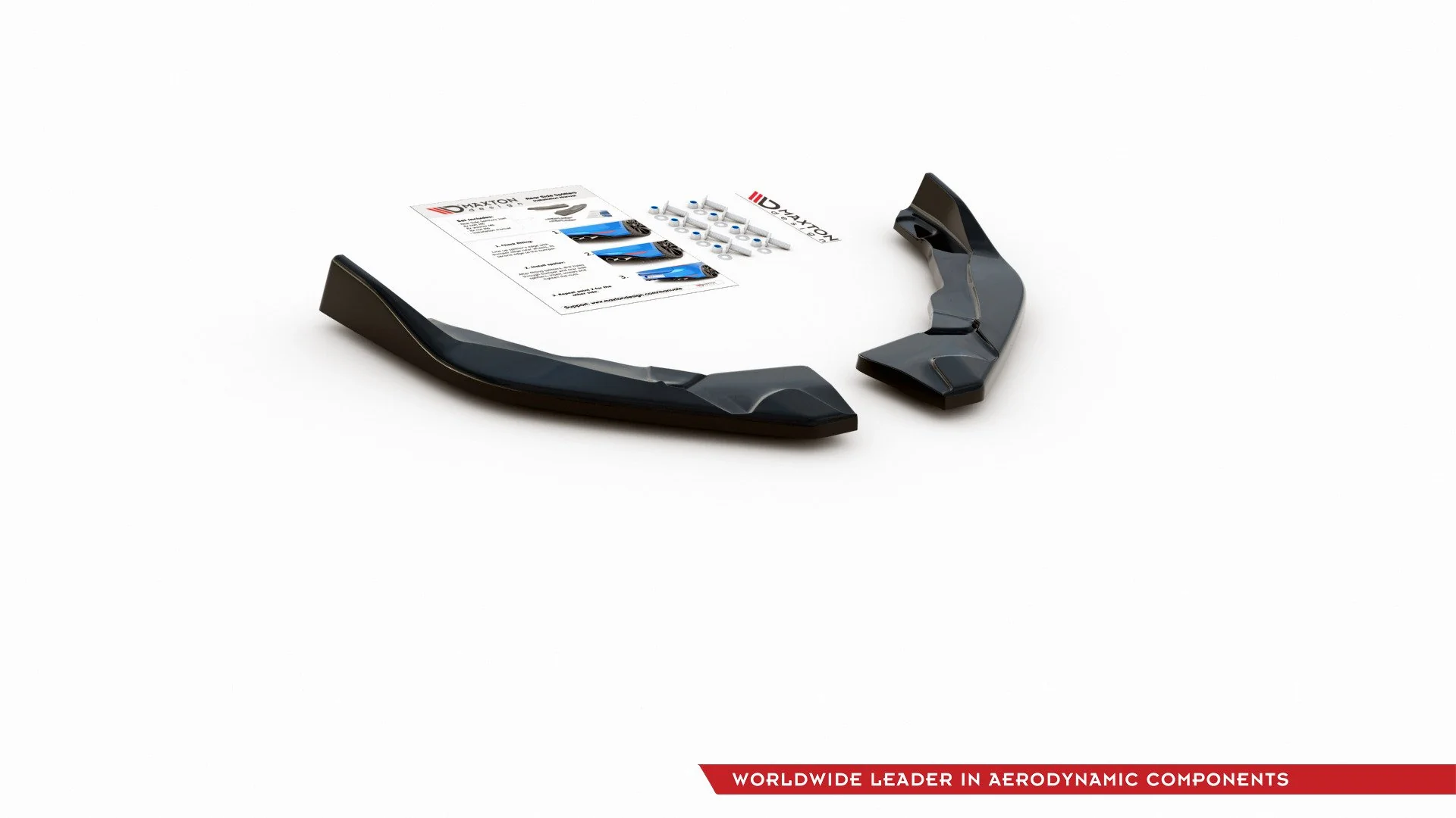 REAR SIDE SPLITTERS TOYOTA COROLLA XII HATCHBACK - Image 7