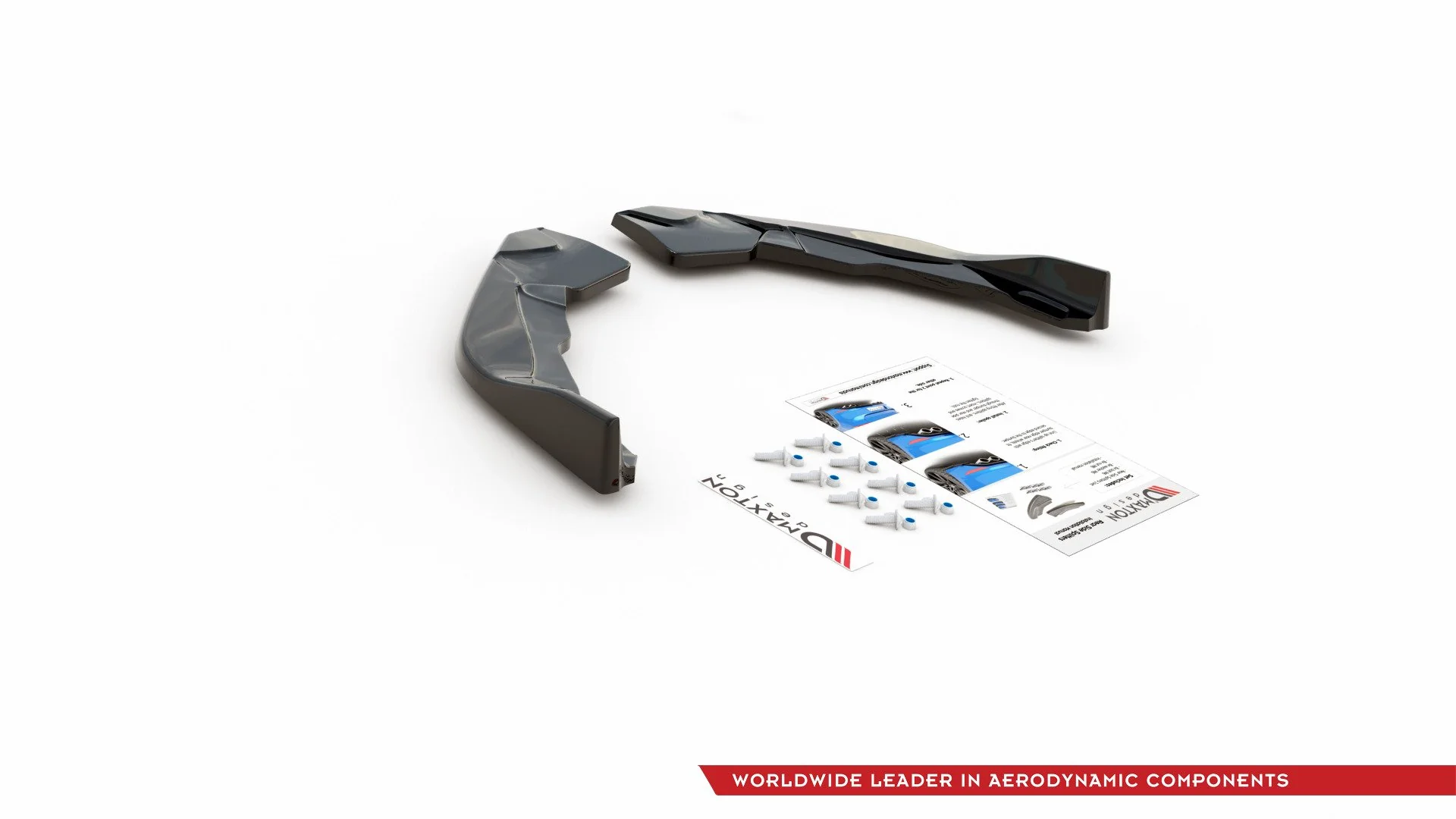 REAR SIDE SPLITTERS TOYOTA COROLLA XII HATCHBACK - Image 8