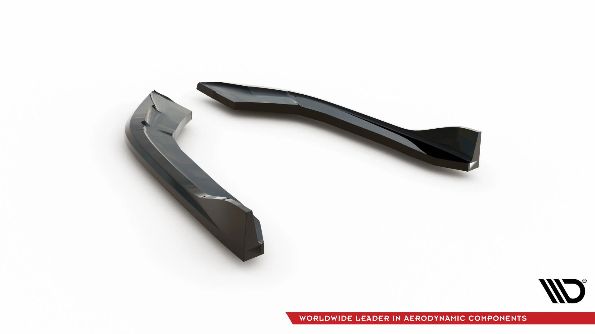 Rear Side Splitters V.1 BMW 4 Gran Coupe M-Pack F36 (set for valance) - Image 4