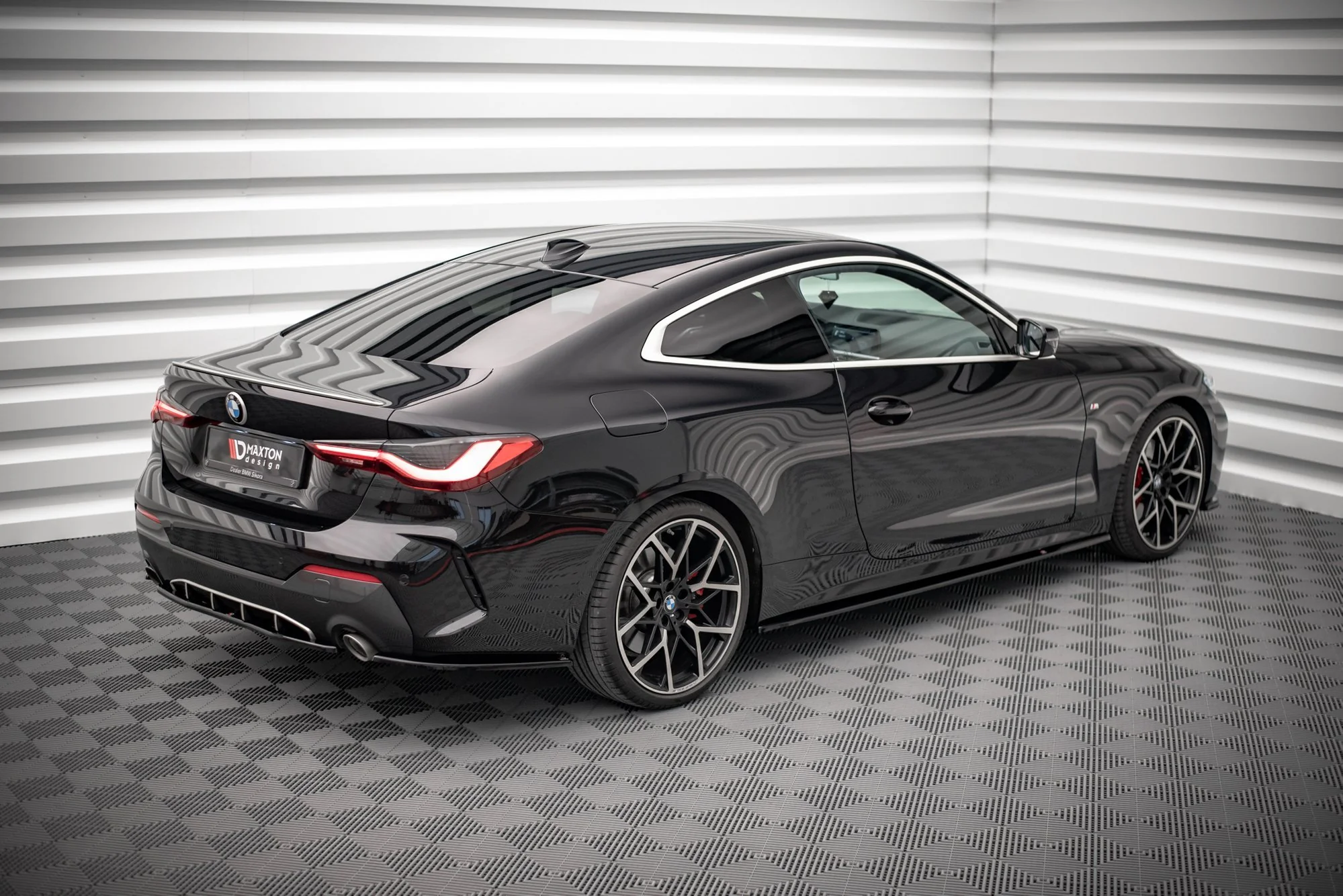 REAR SIDE SPLITTERS V.1 BMW 4 M-PACK G22 - Image 3