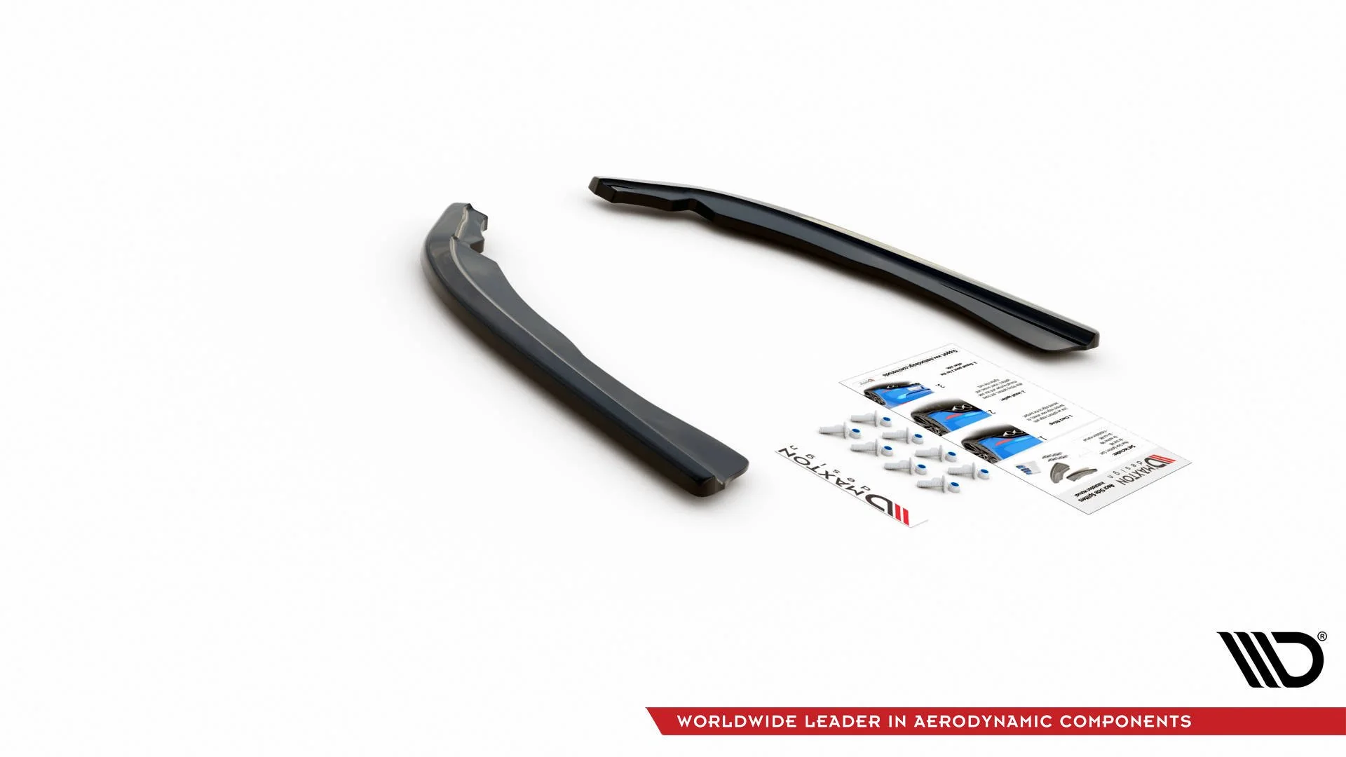 REAR SIDE SPLITTERS V.1 BMW 4 M-PACK G22 - Image 4