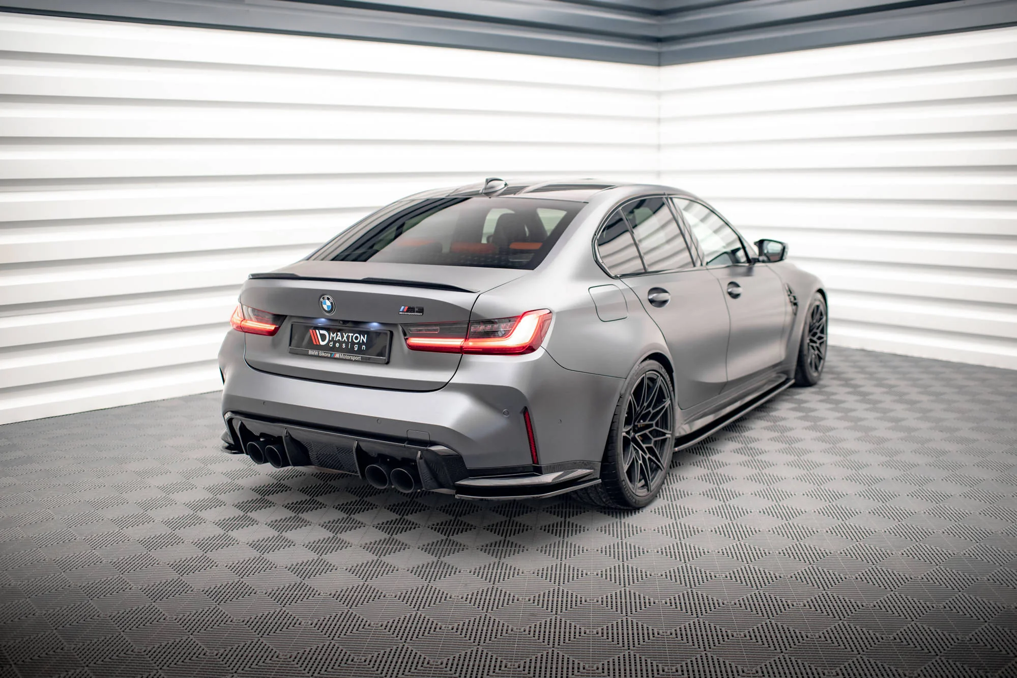 REAR SIDE SPLITTERS V.1 BMW M3 G80 - Image 3
