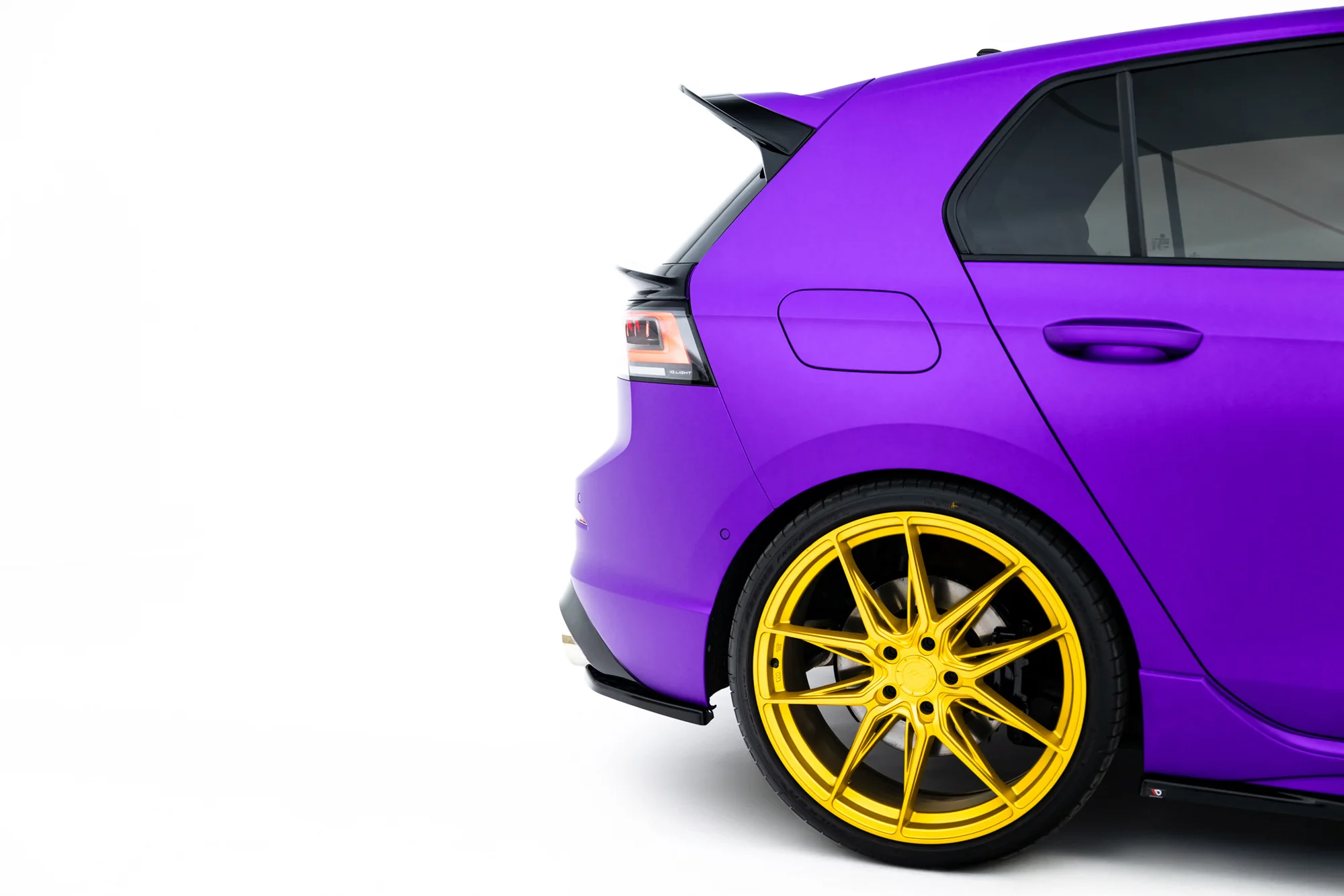 REAR SIDE SPLITTERS V.1 FOR VOLKSWAGEN GOLF R MK8 - Image 3