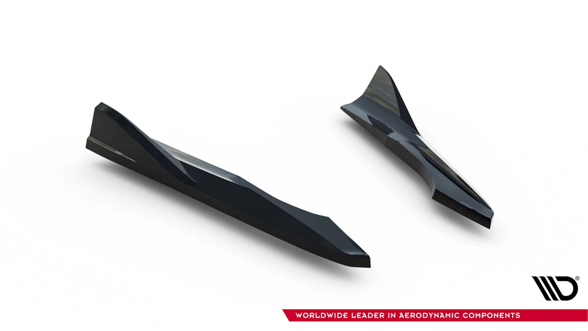 Rear Side Splitters V.2 Audi A3 Sedan 8V Facelift (SET FOR MAXTON VALANCE) - Image 5