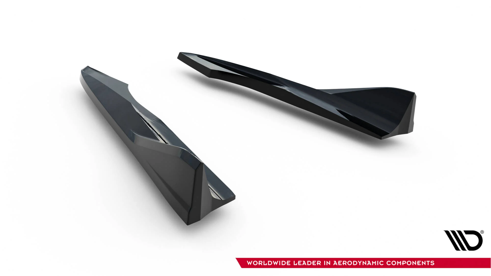 Rear Side Splitters V.2 Audi A3 Sedan 8V Facelift (SET FOR MAXTON VALANCE) - Image 6