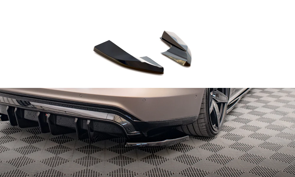 REAR SIDE SPLITTERS V.2 AUDI E-TRON GT / RS GT MK1