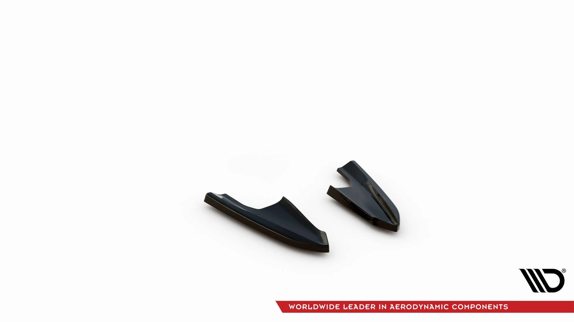 REAR SIDE SPLITTERS V.3 FOR VOLKSWAGEN GOLF R MK8 (SET FOR MAXTON VALANCE V1) - Image 4