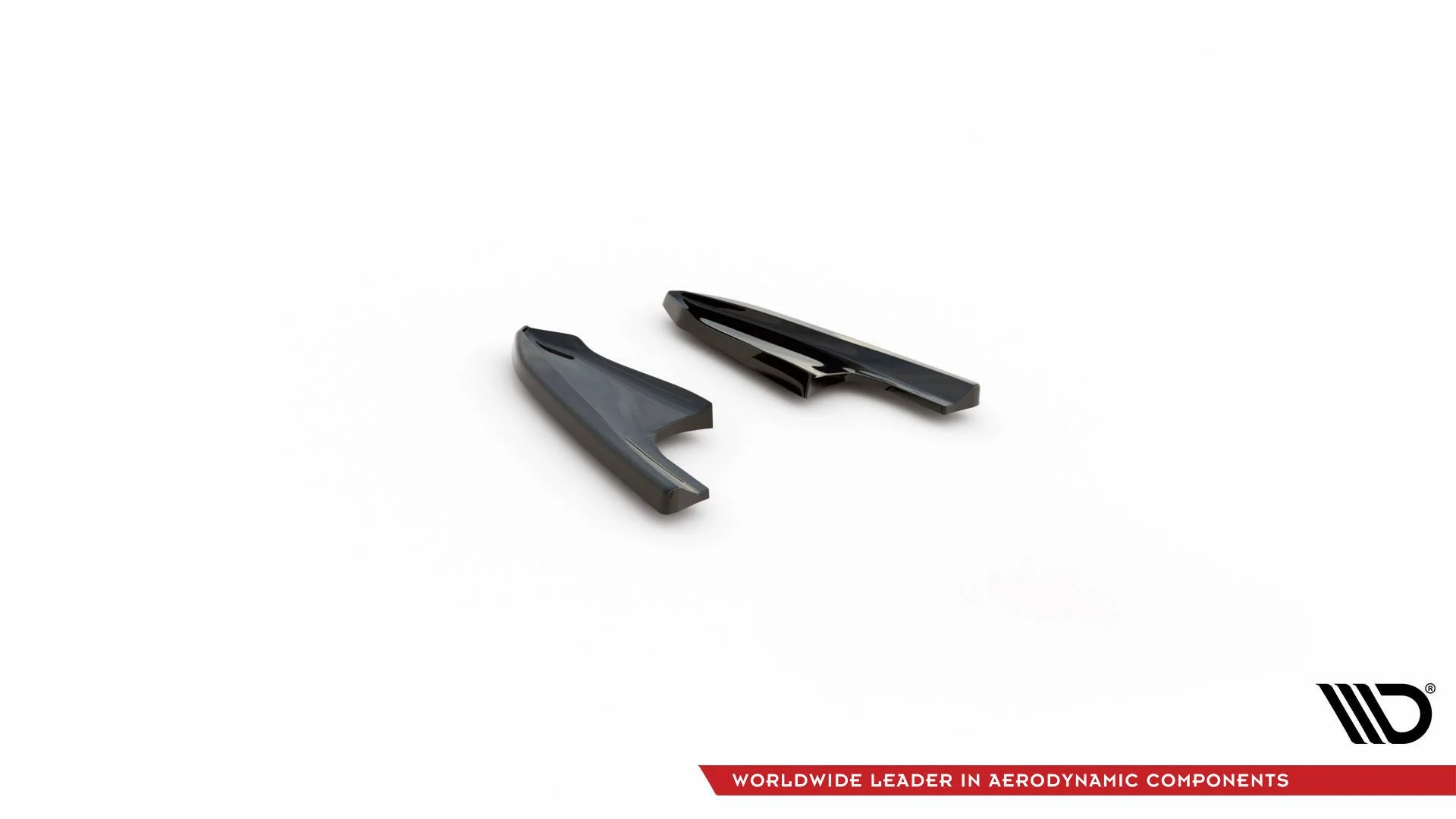 REAR SIDE SPLITTERS V.3 FOR VOLKSWAGEN GOLF R MK8 (SET FOR MAXTON VALANCE V1) - Image 5
