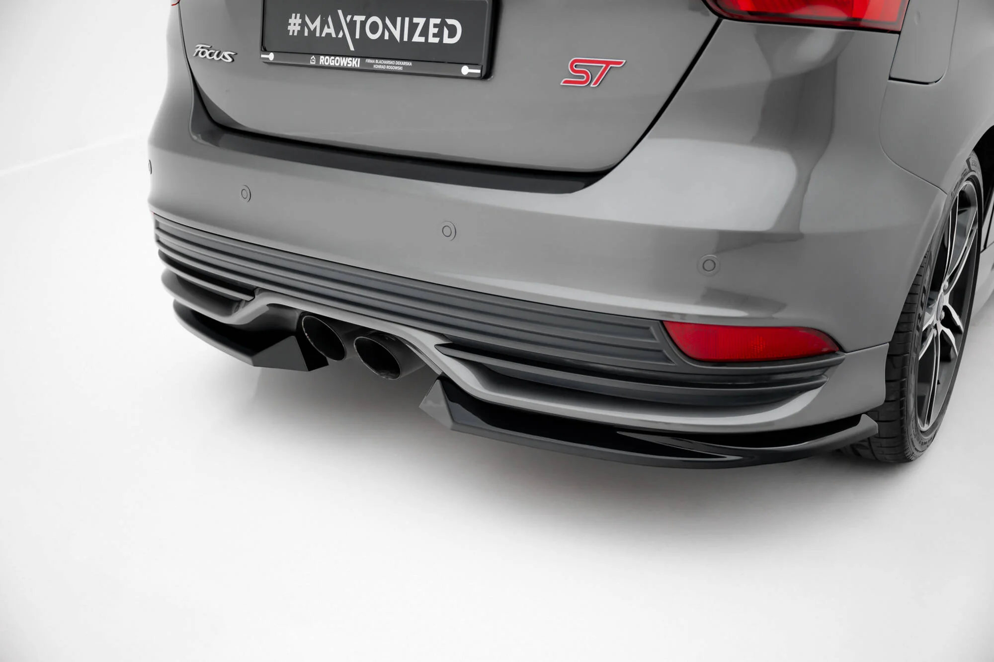 Rear Side Splitters V.3 Ford Focus ST Mk3 Facelift - Image 3