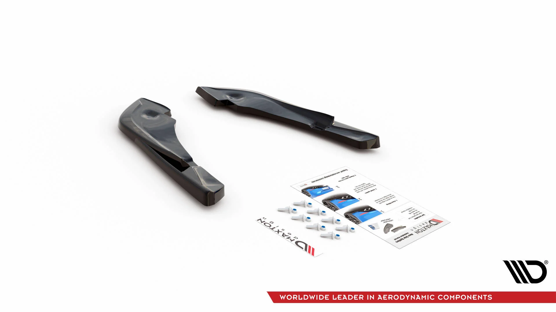 REAR SIDE SPLITTERS V.3 TOYOTA SUPRA MK5 - Image 5