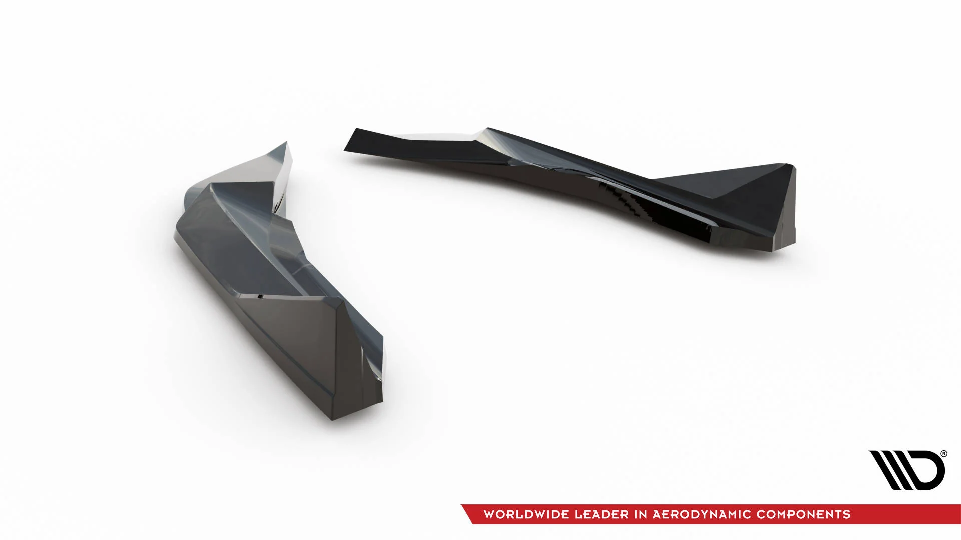 REAR SIDE SPLITTERS V.4 BMW M2 G87 (set for Maxton valance V.1) - Image 5