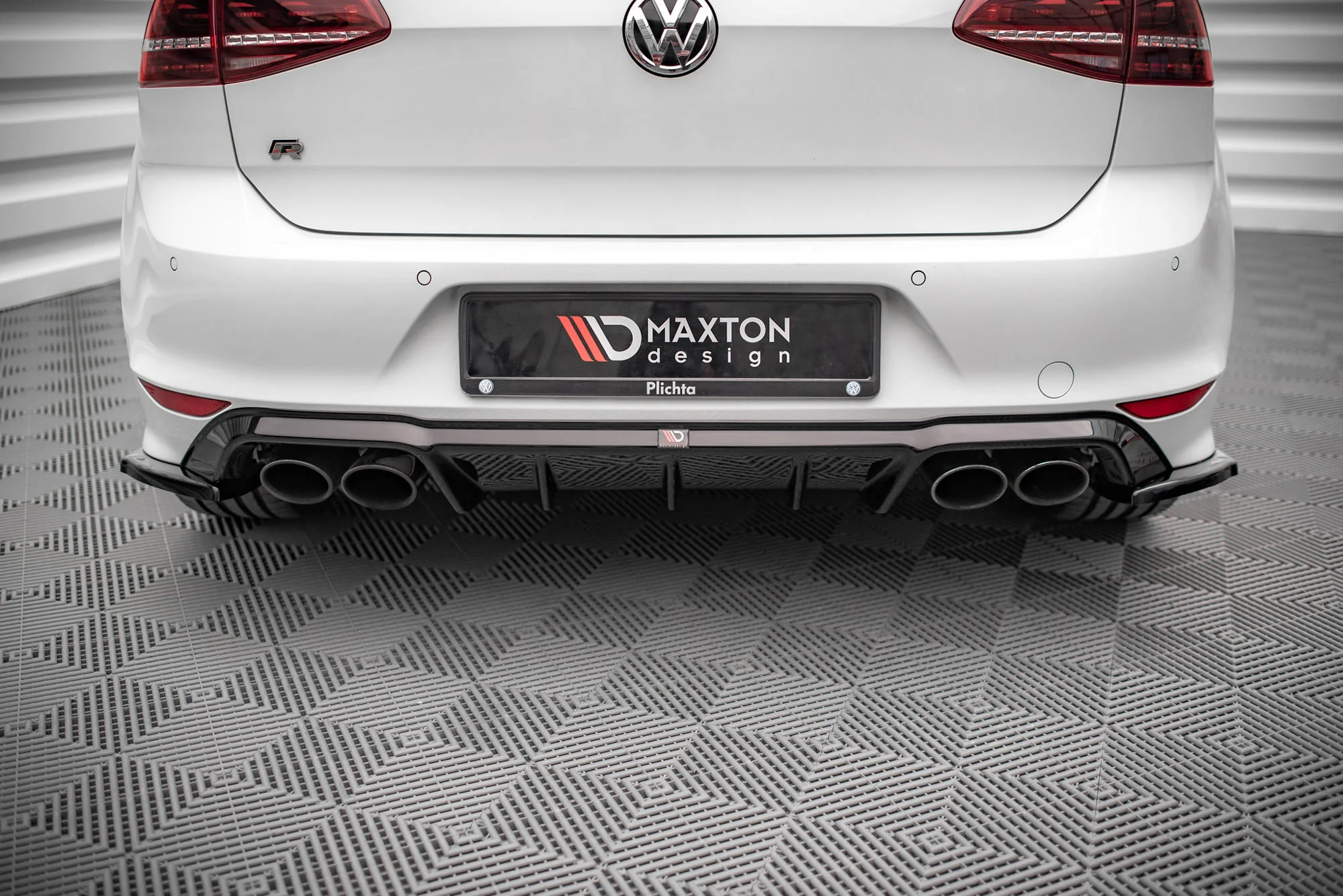 REAR SIDE SPLITTERS V.4 VOLKSWAGEN GOLF R MK7 - Image 4