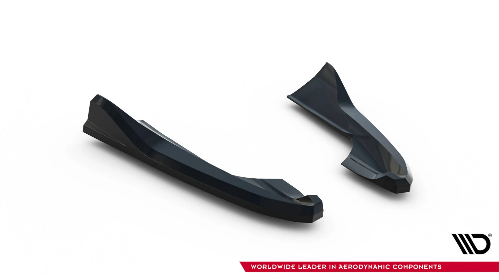 Rear Side Splitters V.5 Audi RS3 Sedan 8V Facelift (set for Maxton valance V.2) - Image 6