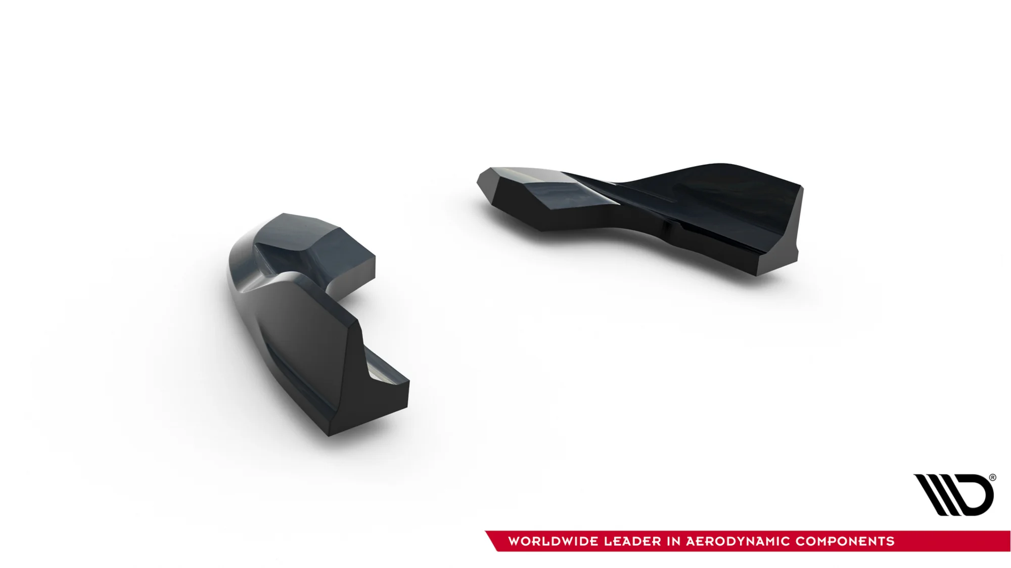 Rear Side Splitters V.7 Volkswagen Golf R Hatchback Mk8 / Mk8 Facelift - Image 5
