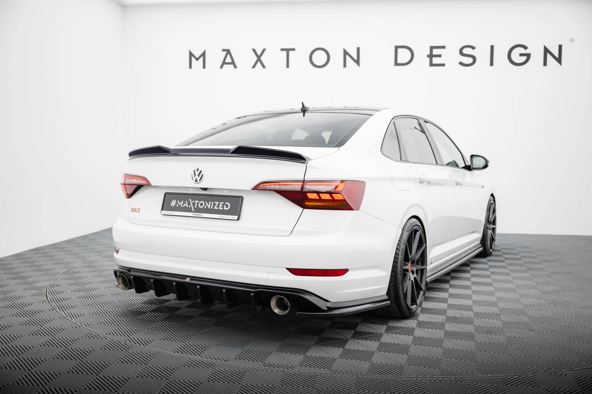 Rear Side Splitters Volkswagen Jetta GLI Mk7 (SET FOR MAXTON VALANCE) - Image 5
