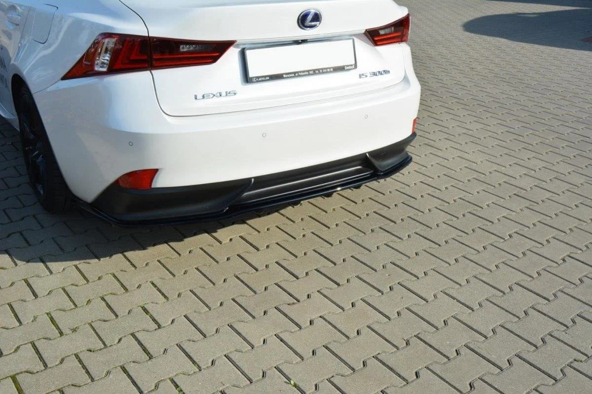 Rear Splitter Lexus IS Mk3 H (with vertical bars) - Image 3