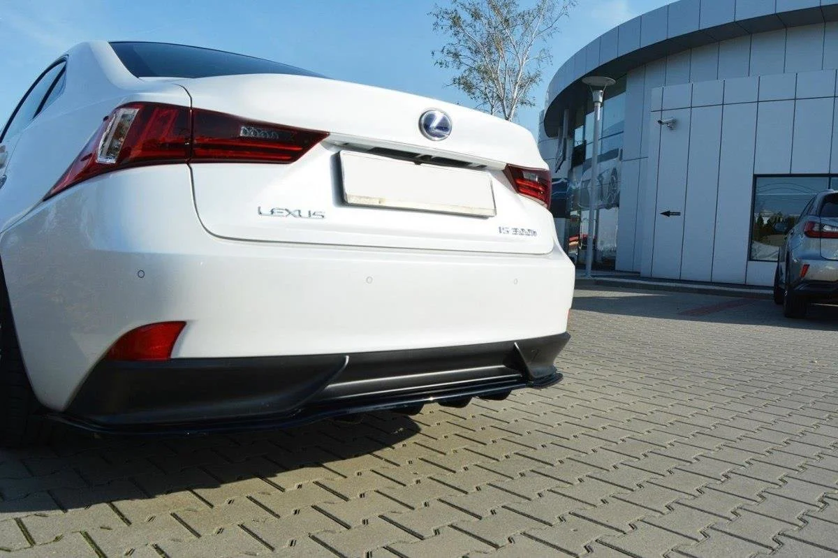 Rear Splitter Lexus IS Mk3 H (with vertical bars) - Image 4
