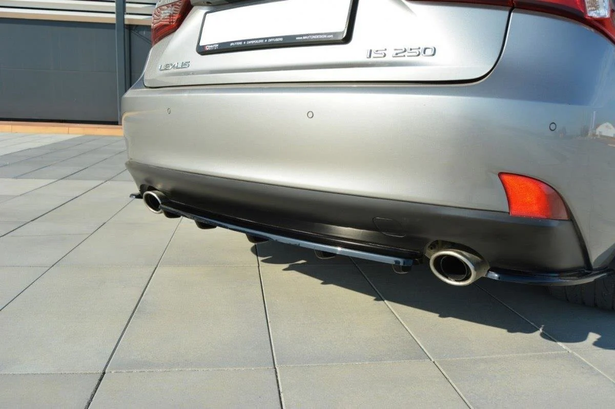 Rear Splitter Lexus IS Mk3 T (with vertical bars) - Image 2