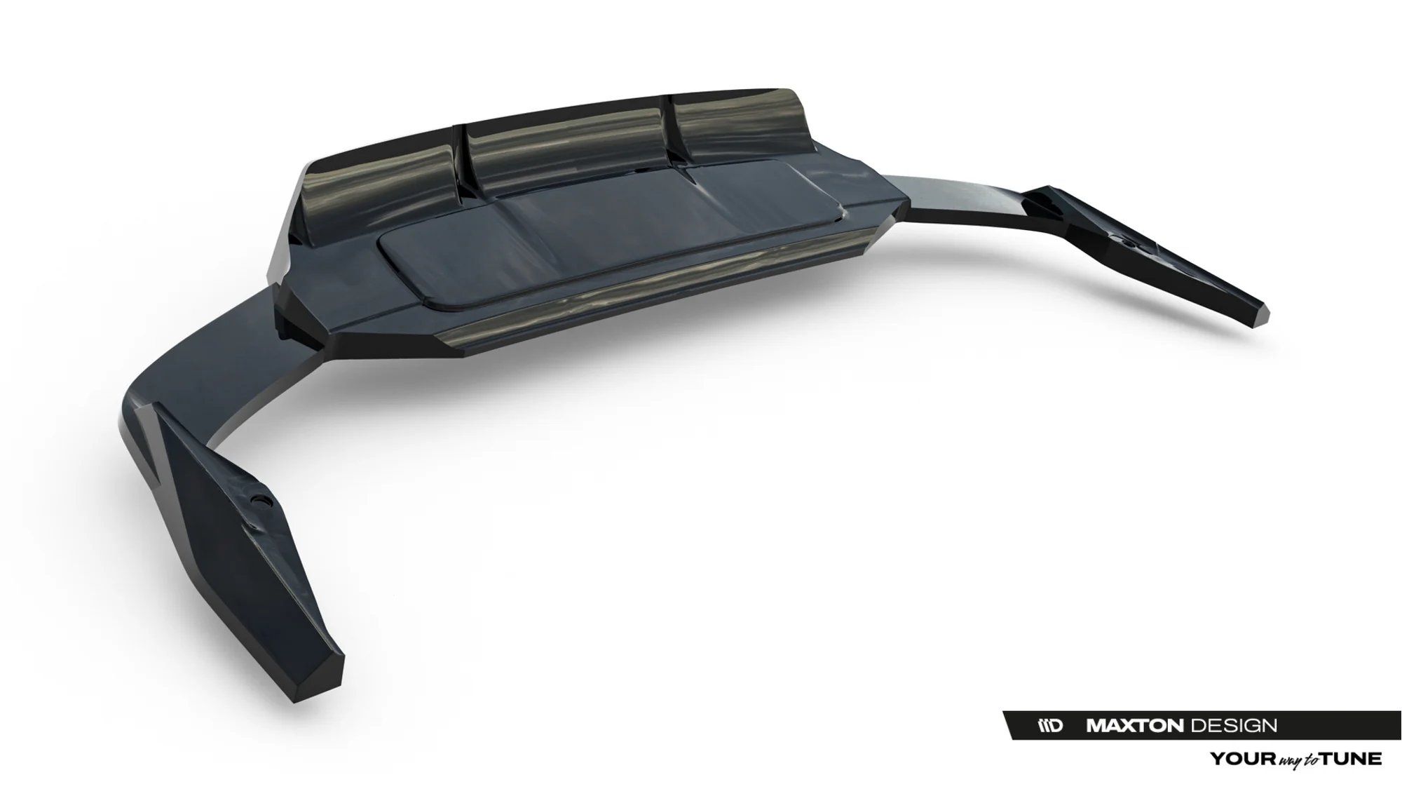 Rear Splitter (with vertical bars) Audi SQ7 Mk2 Facelift 2 - Image 5