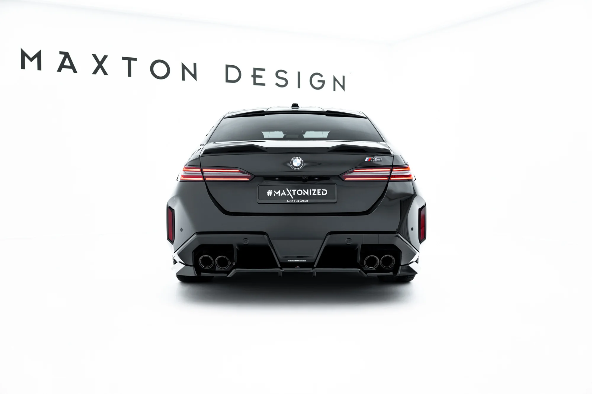 Rear Splitter (with vertical bars) BMW M5 Sedan / Touring G90 - Image 8