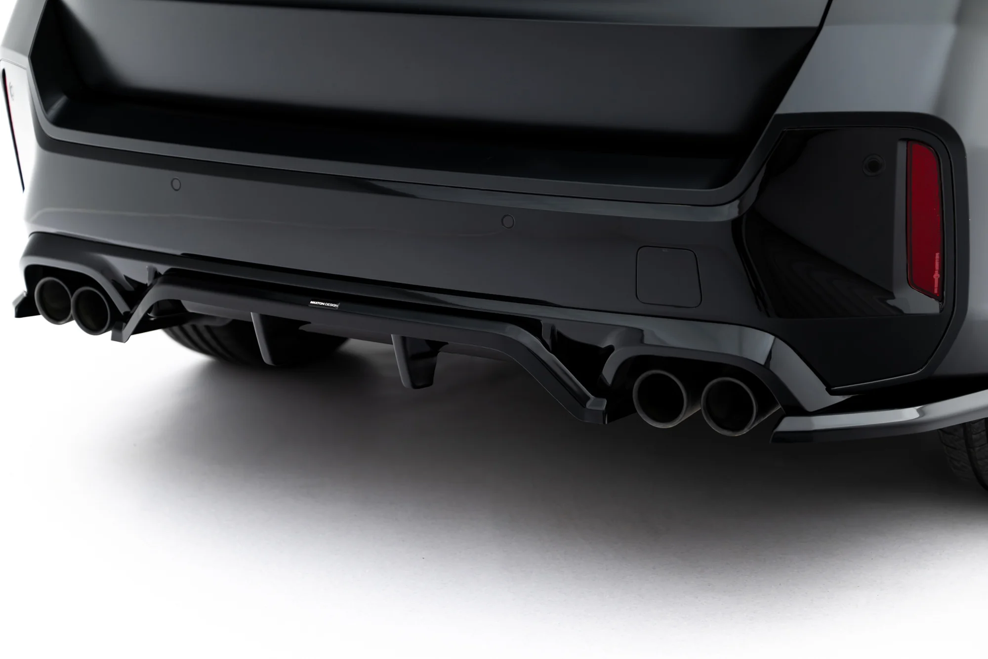 Rear Splitter (with vertical bars) BMW X1 M35i U11 - Image 4