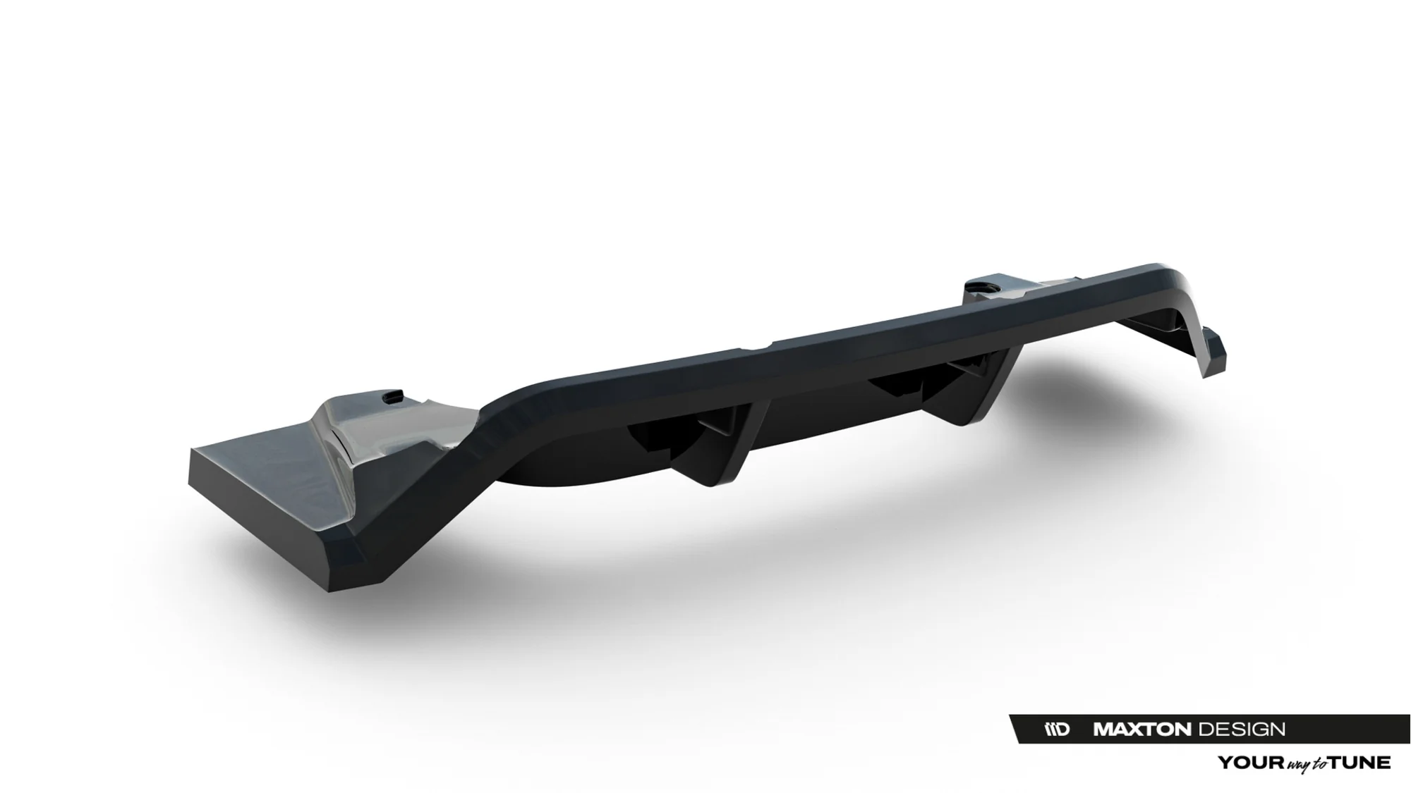 Rear Splitter (with vertical bars) BMW X1 M35i U11 - Image 5
