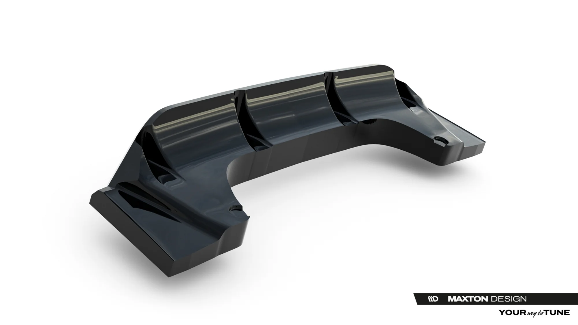 Rear Splitter (with vertical bars) BMW X1 M35i U11 - Image 6