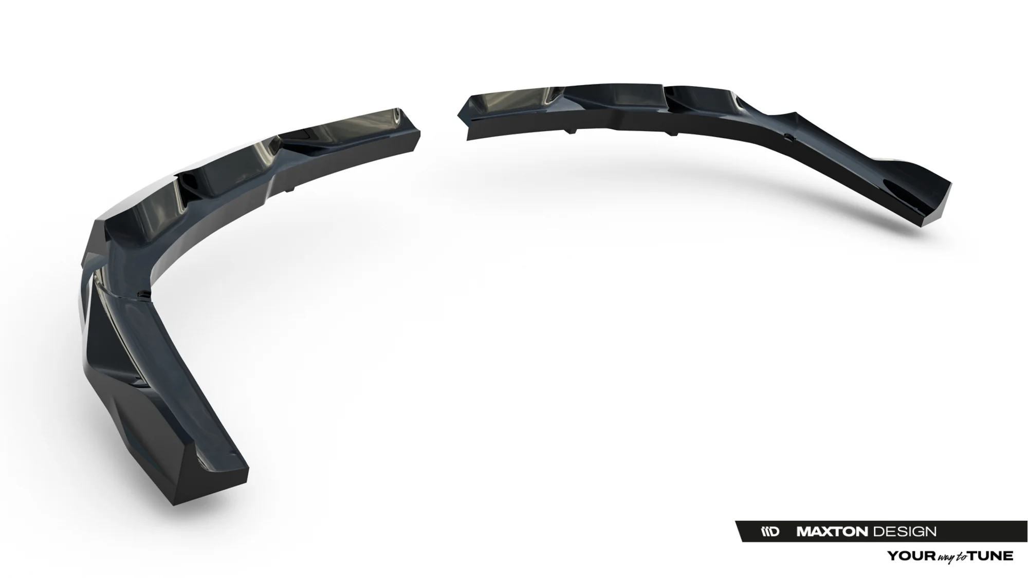 Rear Splitter (with vertical bars) BMW X3 M-Pack G45 - Image 5