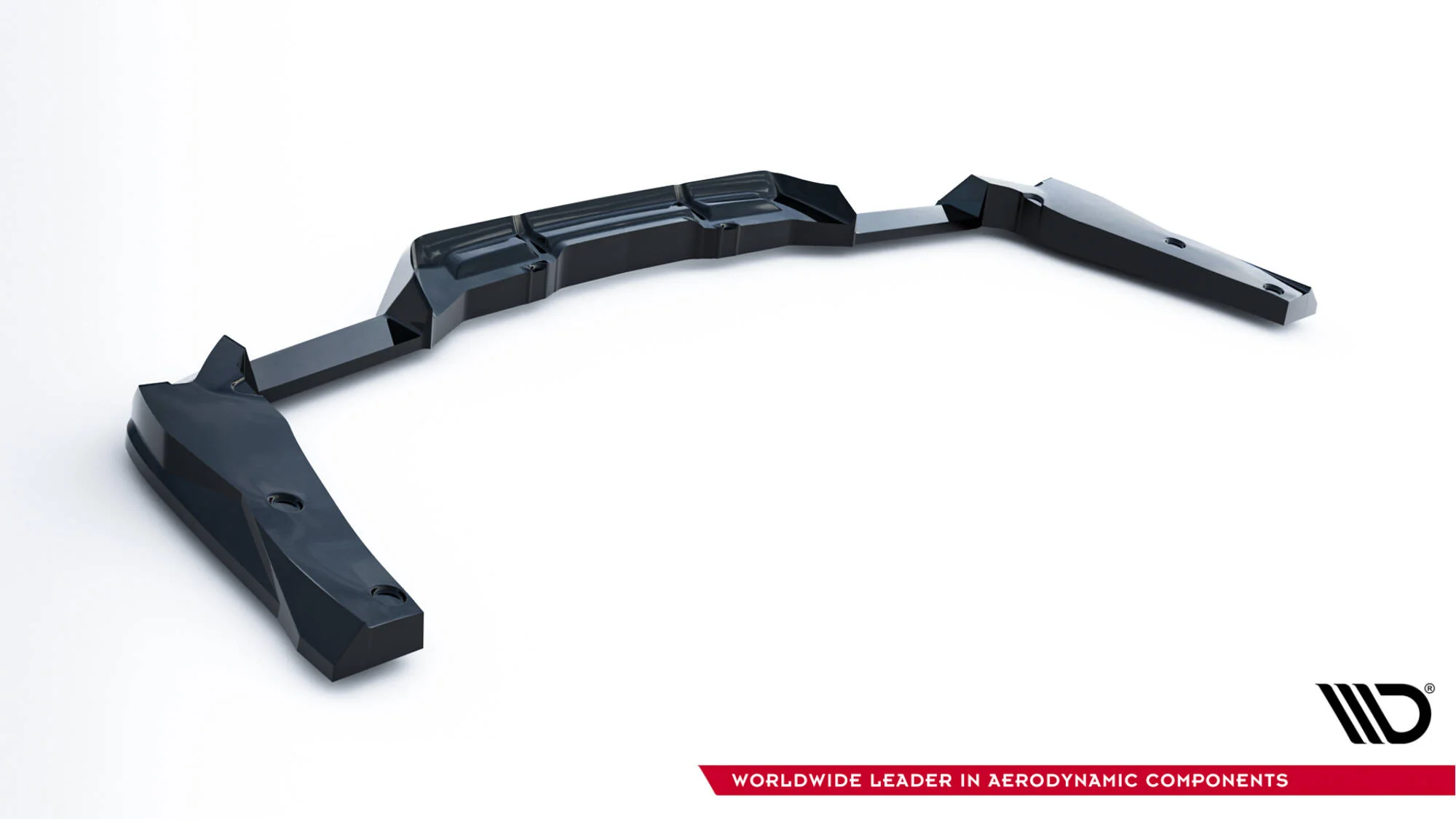 Rear Splitter (with vertical bars) BMW X4M F98 Facelift - Image 7