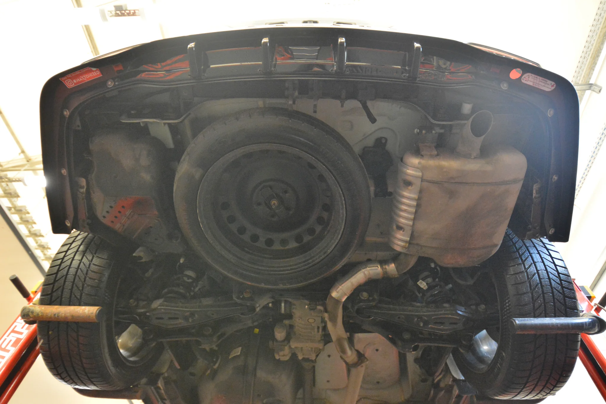 Rear Splitter (with vertical bars) Kia Sorento Mk4 - Image 8
