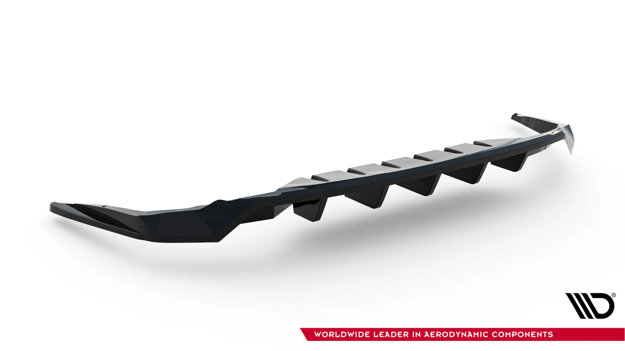 Rear Splitter (with vertical bars) Lexus UX F-Sport Mk1 - Image 5