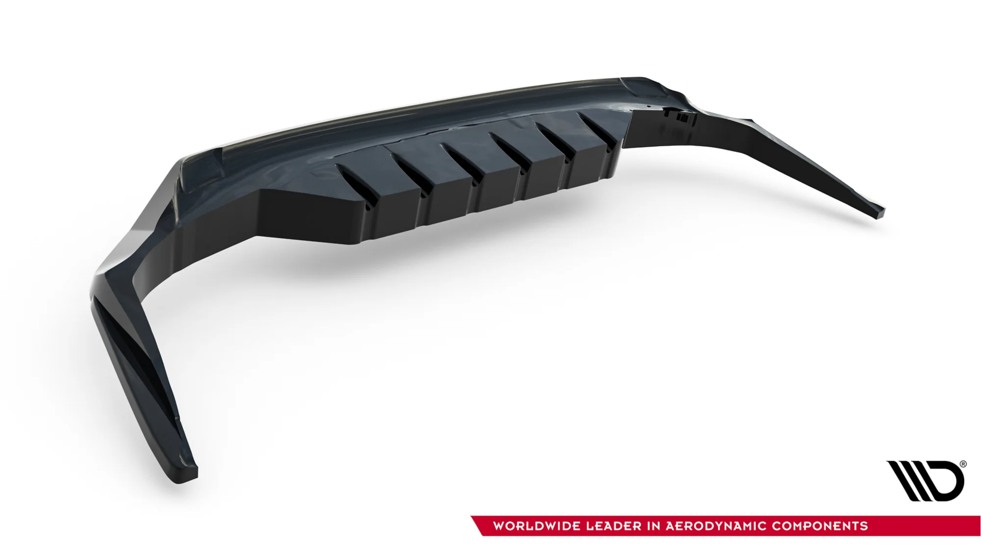 Rear Splitter (with vertical bars) Lexus UX F-Sport Mk1 - Image 6