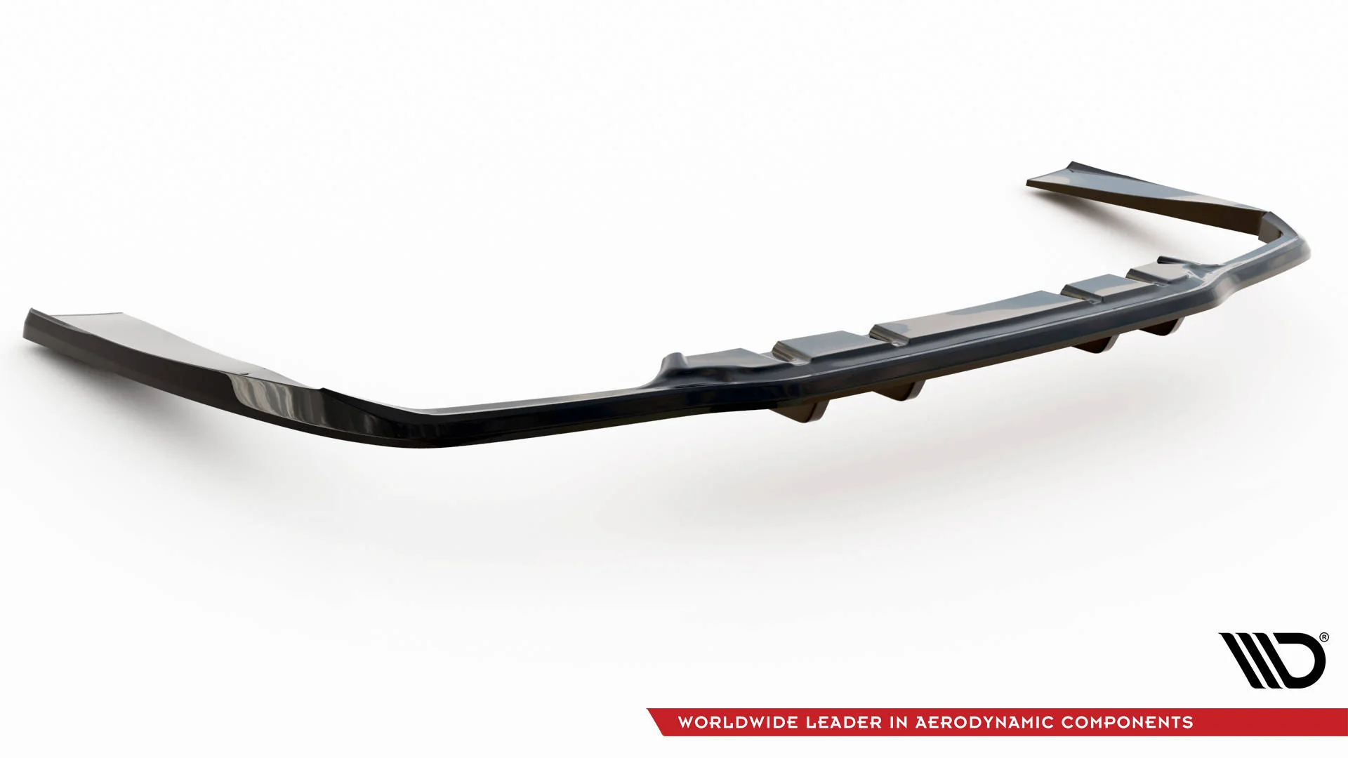 Rear Splitter (with vertical bars) Mercedes-AMG C63 Sedan / Estate W205 Facelift - Image 6
