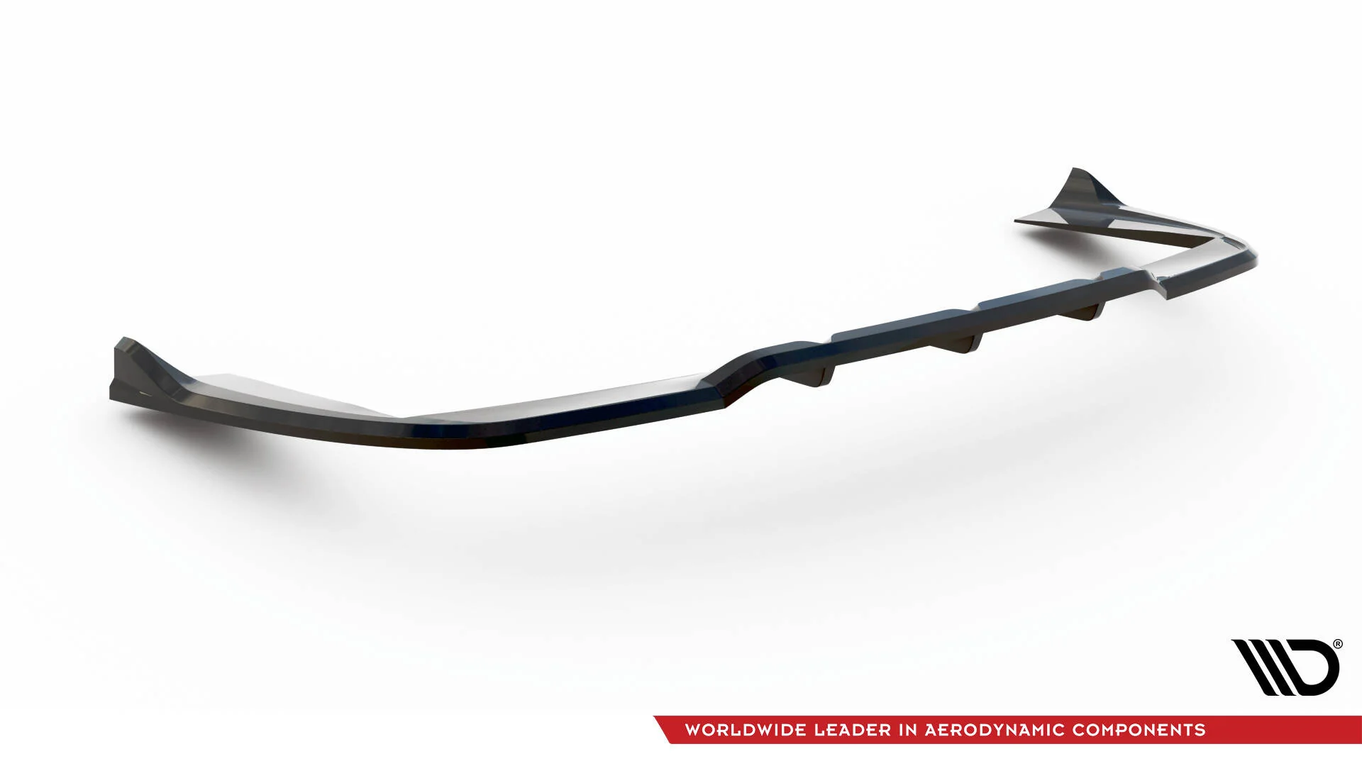 Rear Splitter (with vertical bars) Mercedes-AMG C63 Sedan / Estate W205 / S205 - Image 6