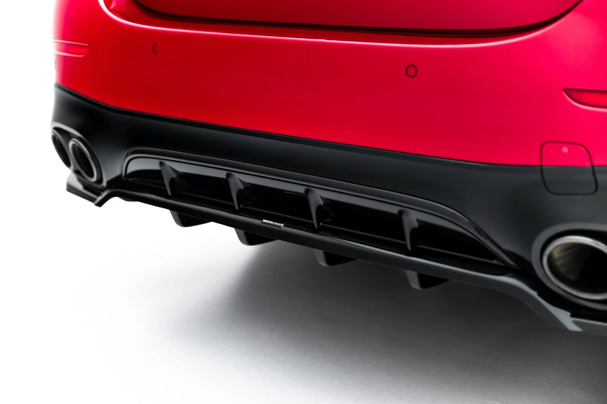 Rear Splitter (with vertical bars) Mercedes-AMG E53 Sedan / Estate W214 - Image 4