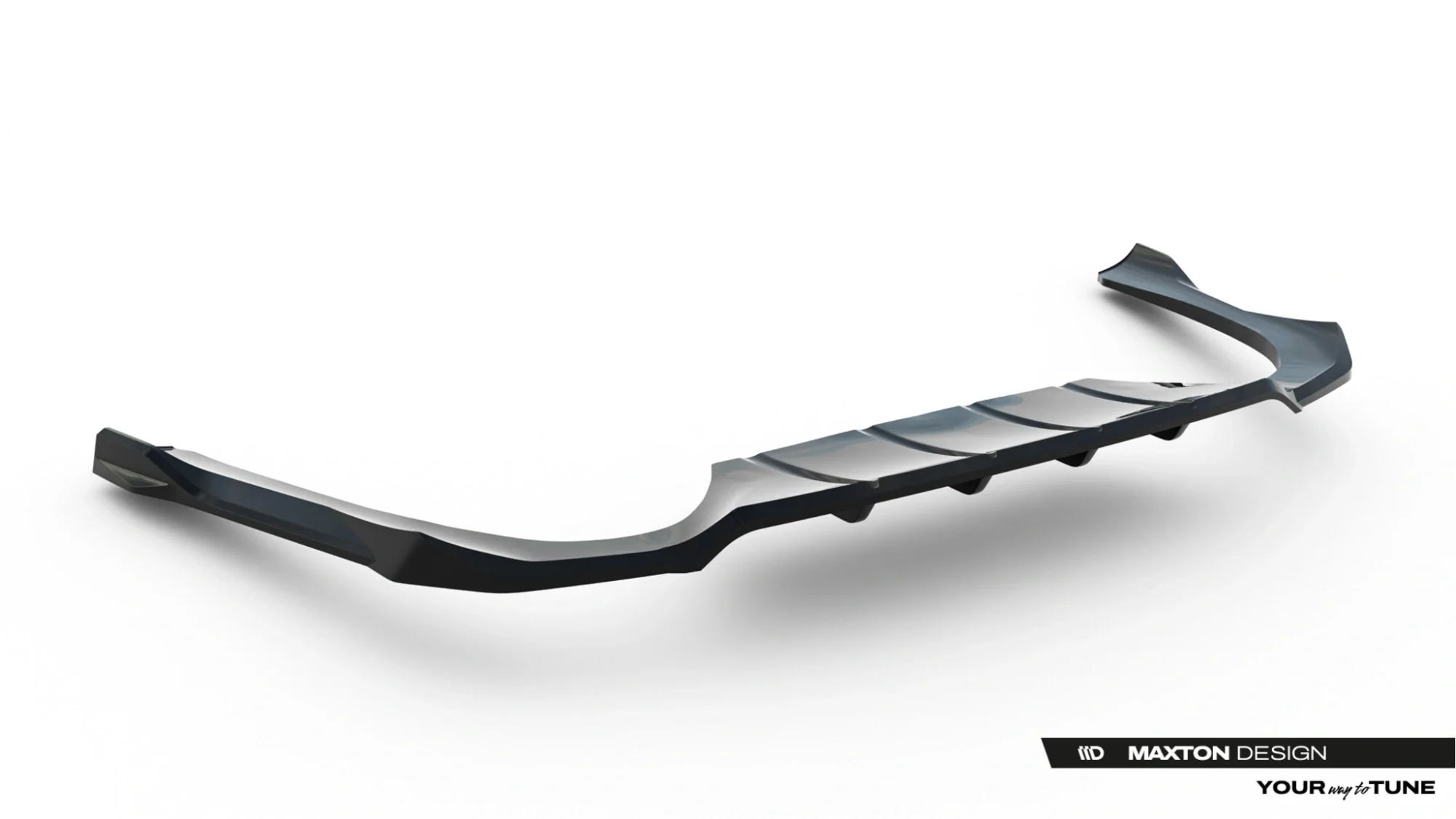 Rear Splitter (with vertical bars) Mercedes-AMG E53 Sedan / Estate W214 - Image 6