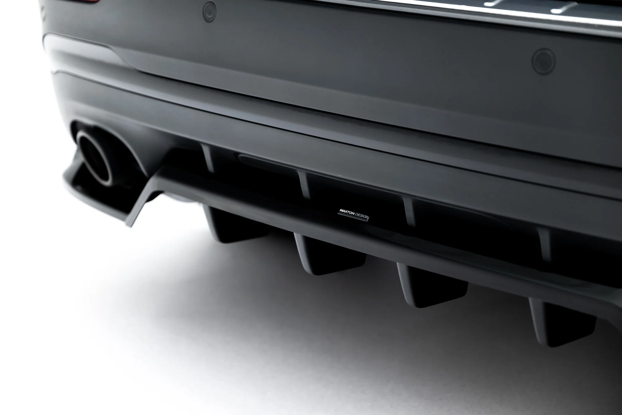 Rear Splitter (with vertical bars) Mercedes-AMG GLA 35 H247 Facelift - Image 3